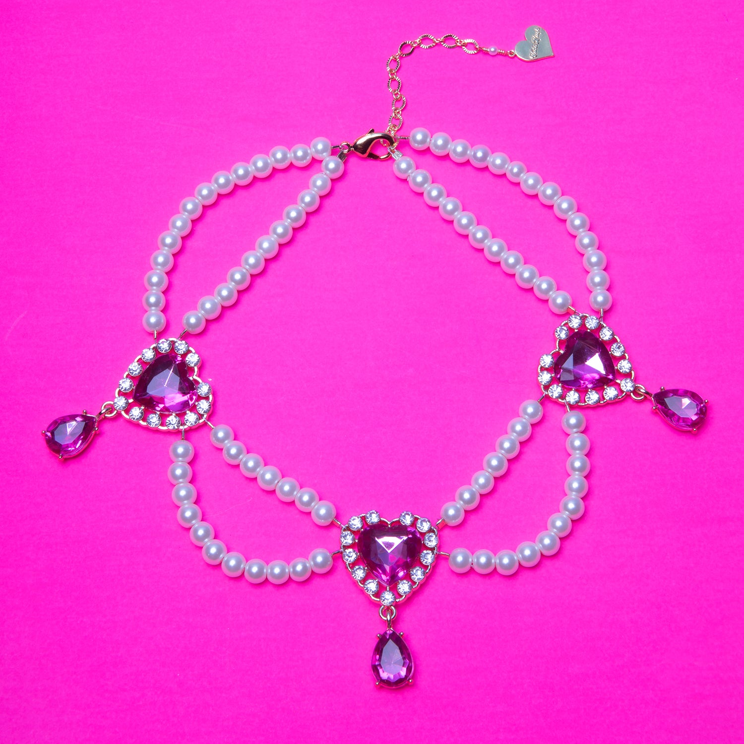 Three of Hearts Choker