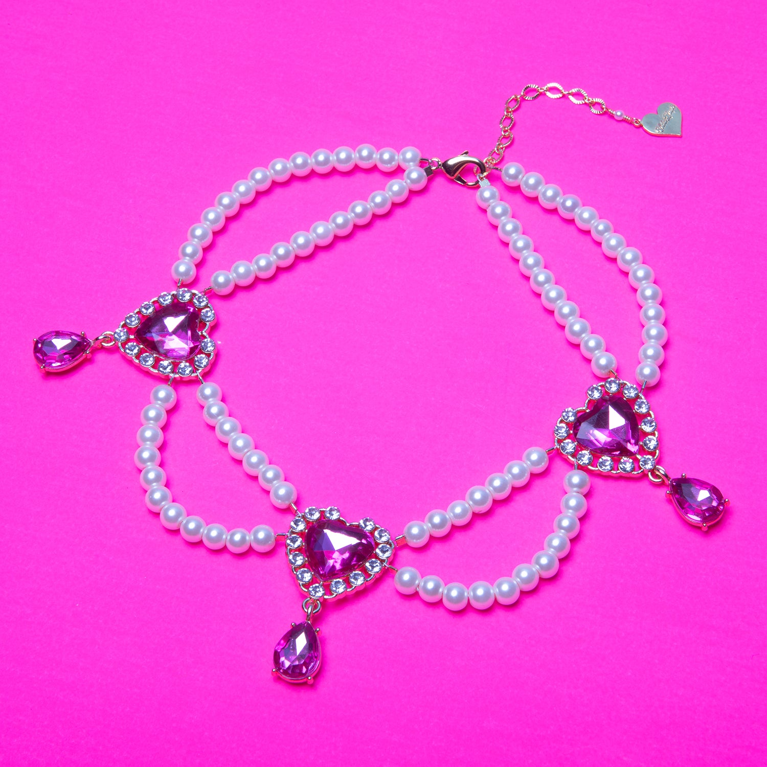 Three of Hearts Choker