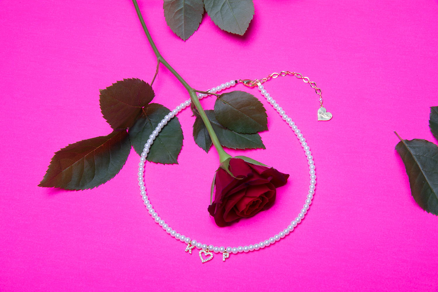 Cross My Heart Custom Pearl Necklace