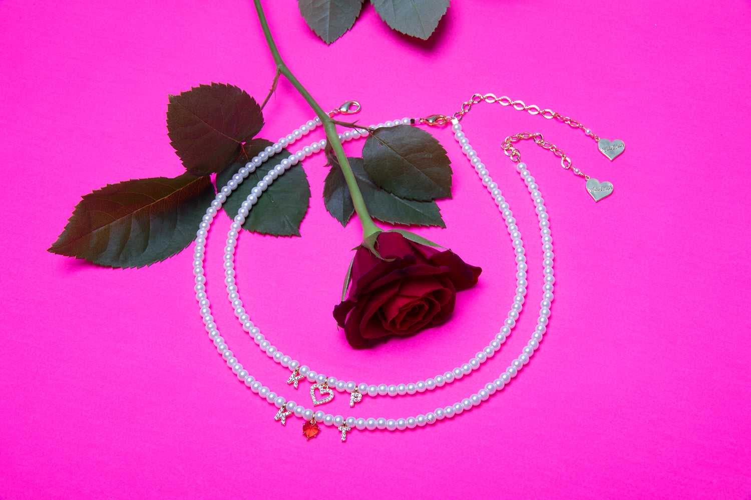 Cross My Heart Custom Pearl Necklace