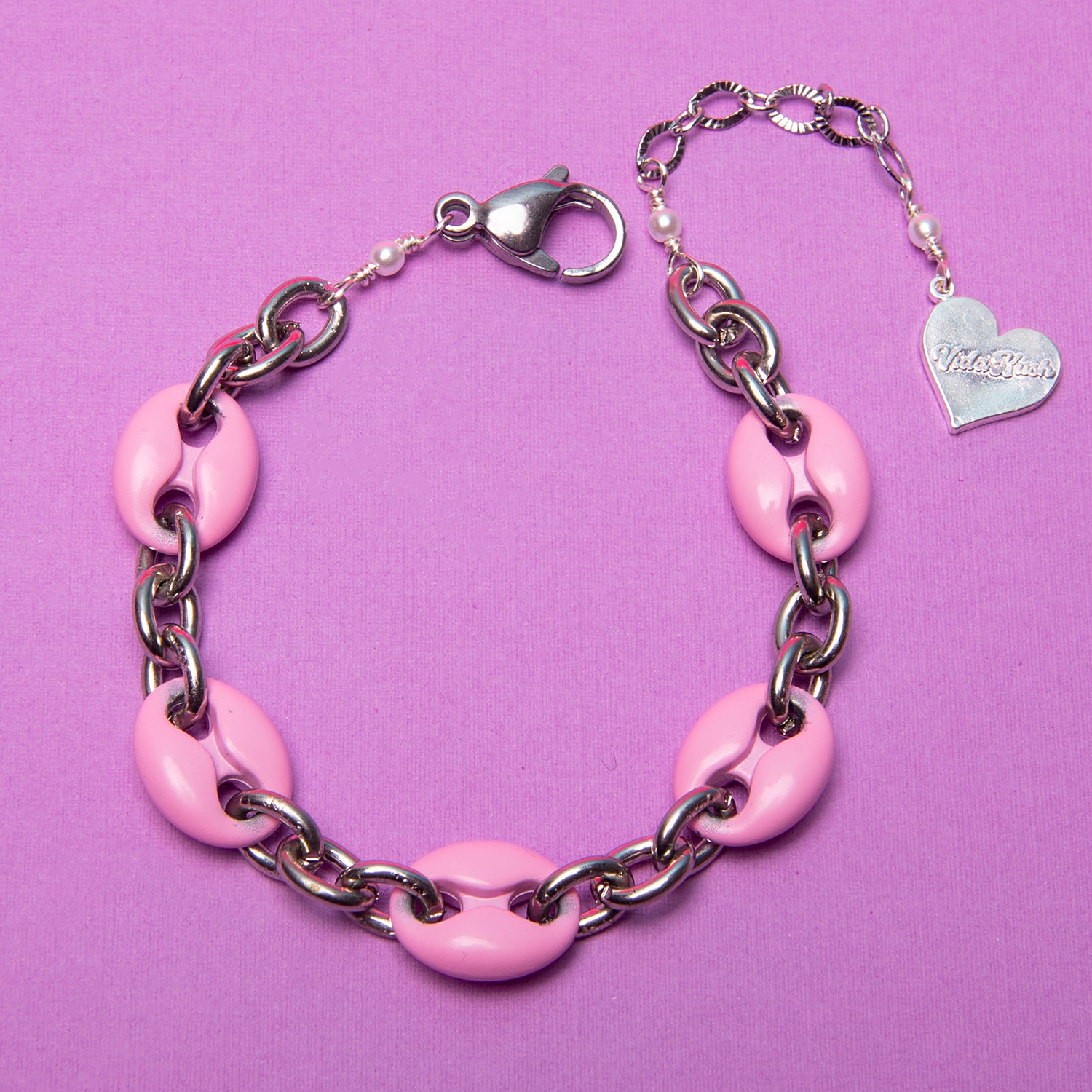 Enamel Mariner Chain Bracelet