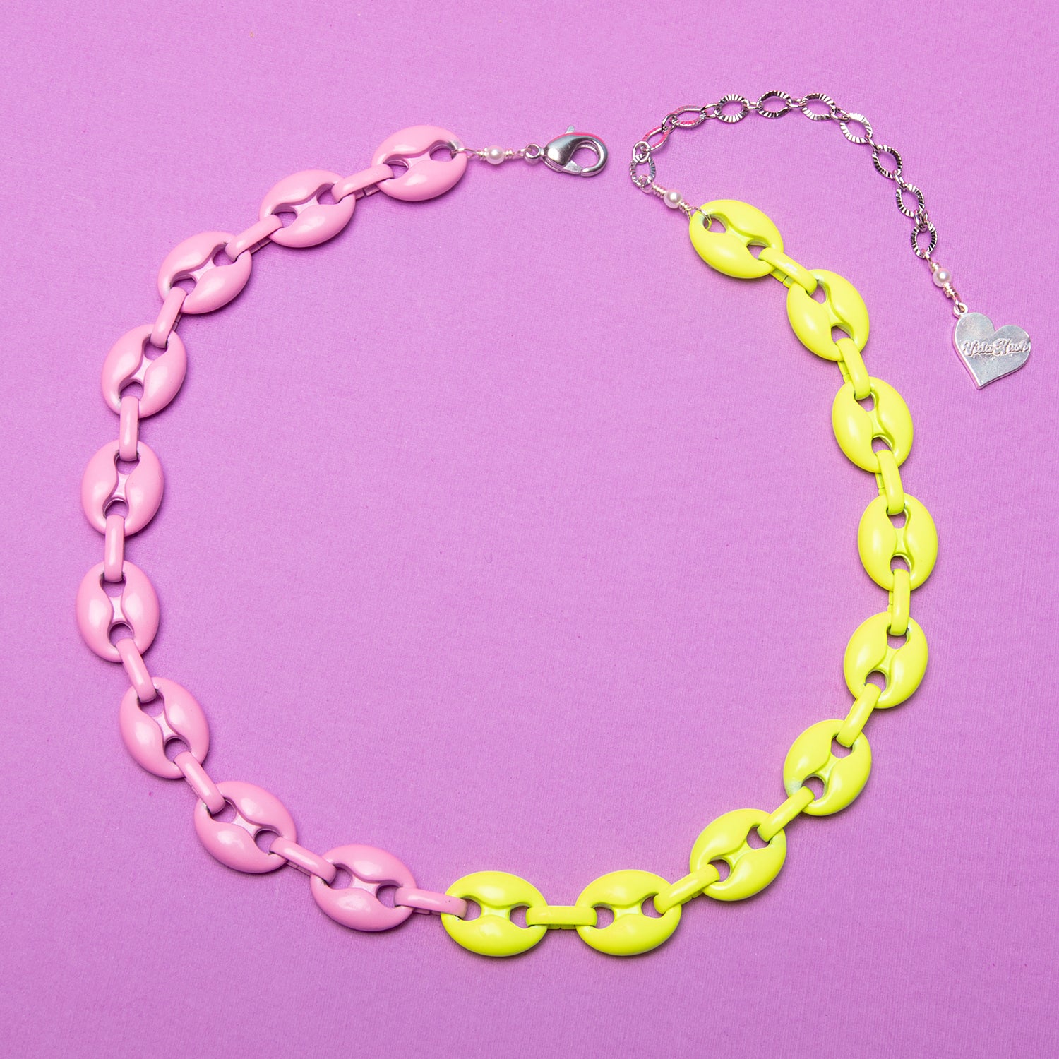 50/50 Enamel Mariner Necklace