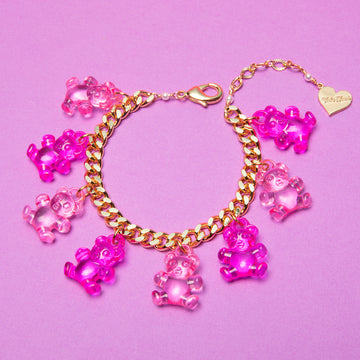 Pink Baby Gummy Bear Bracelet
