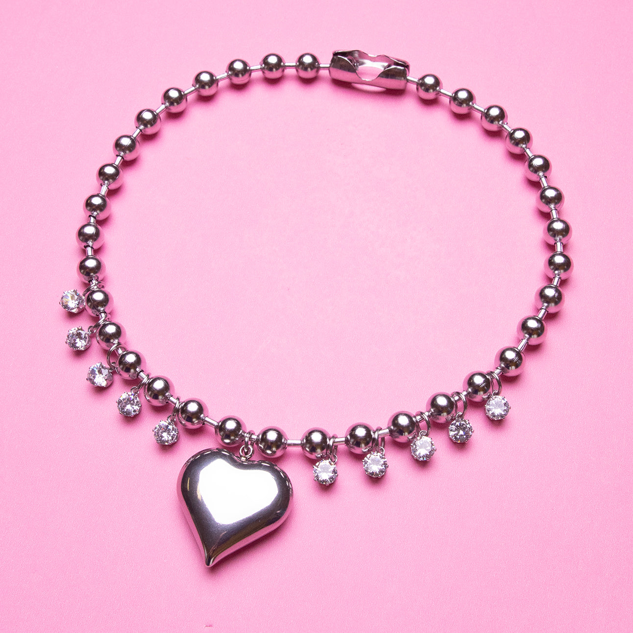 Juicy Heart Sparkle Necklace