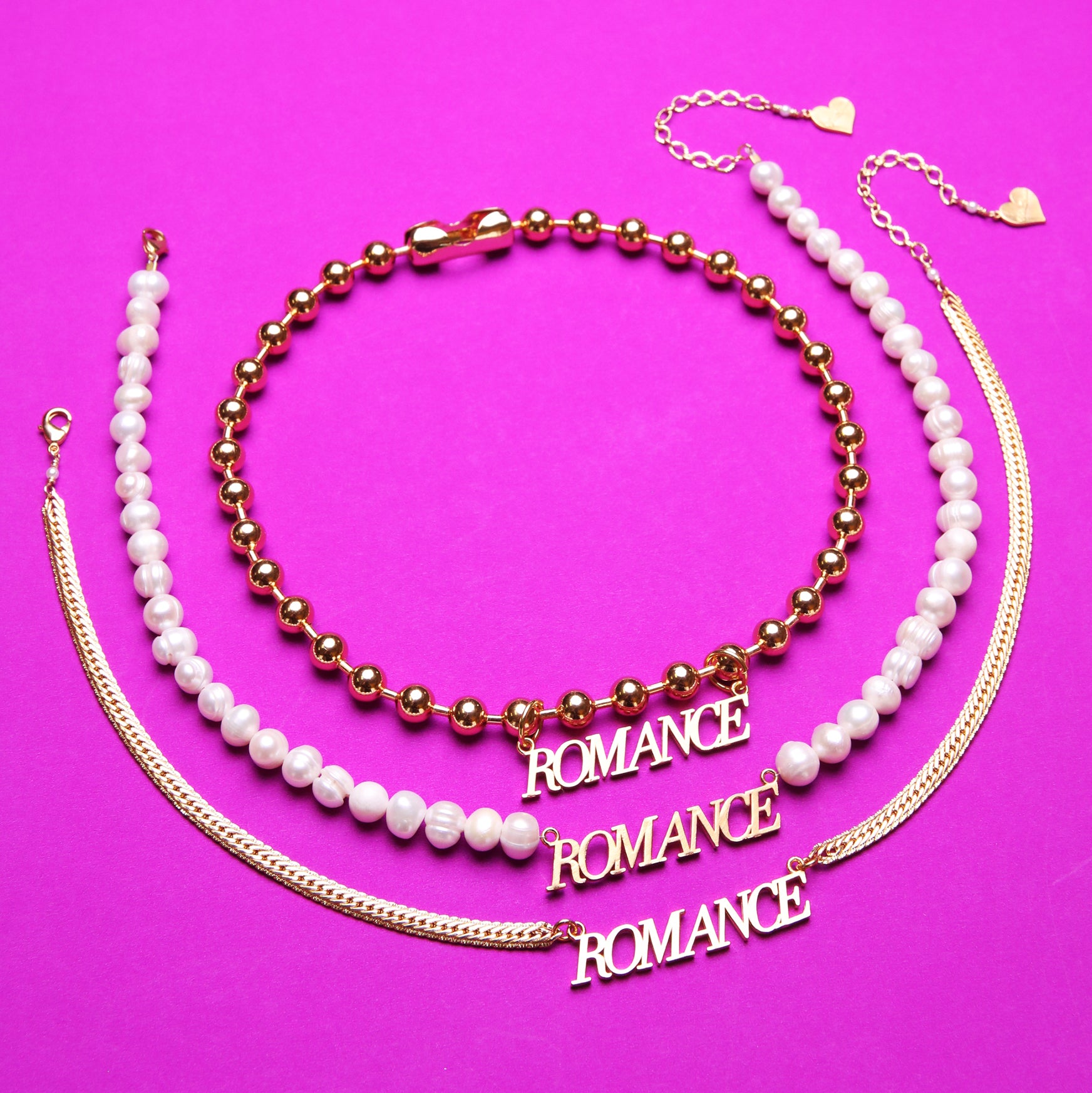 Enduring Romance Ball Chain Necklace