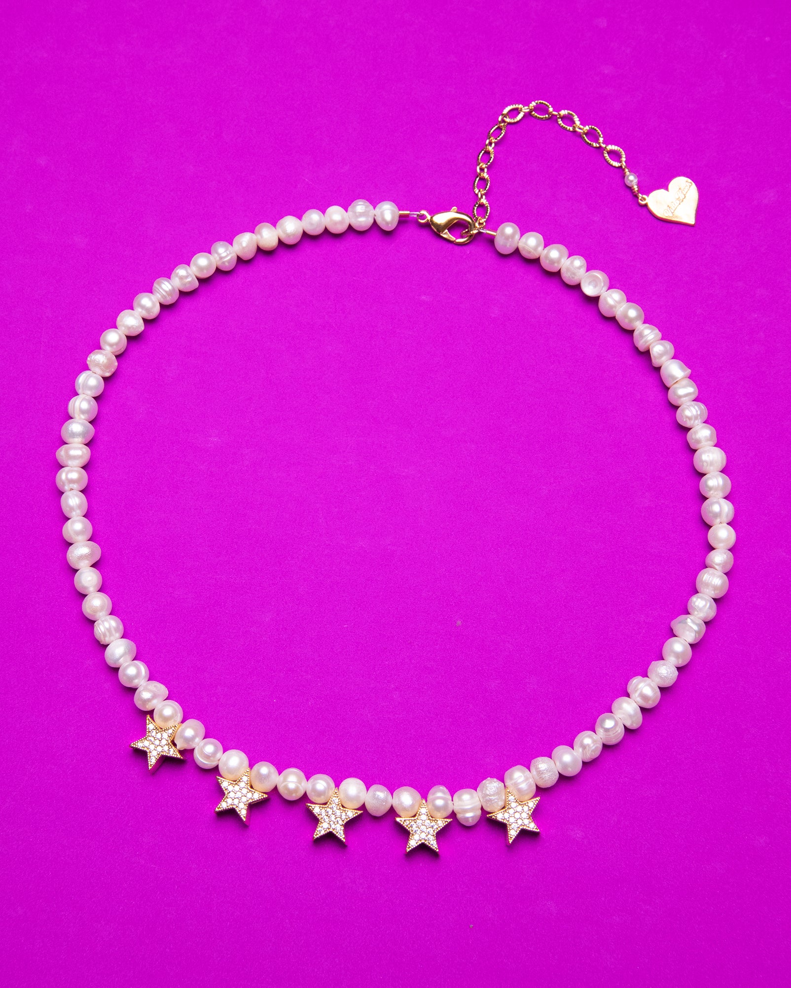 Five Star Pearl Necklace