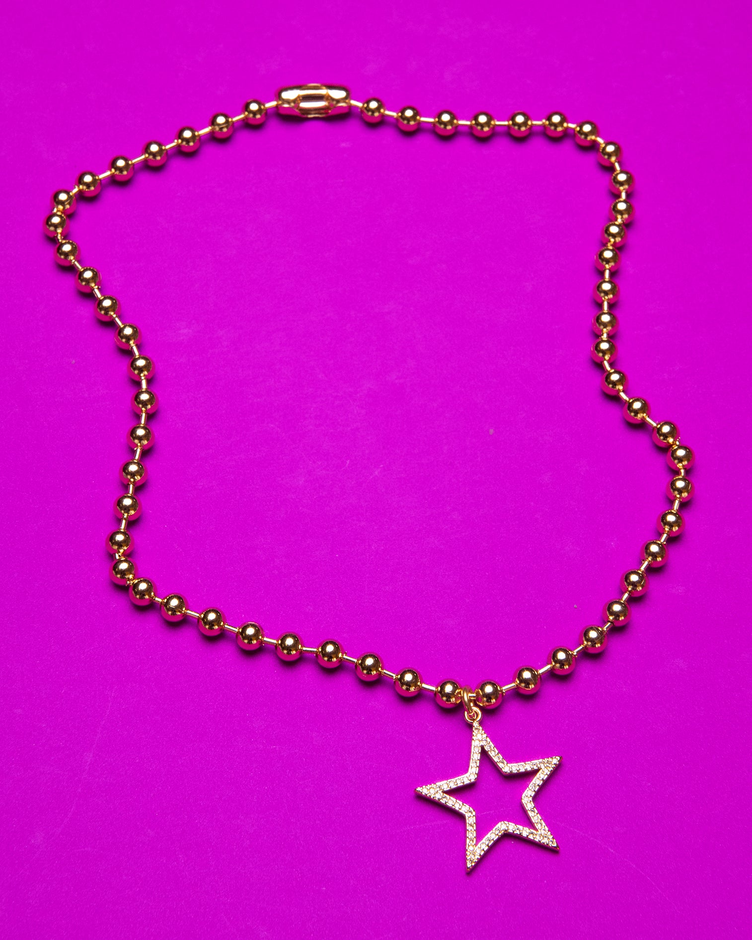 Gold Star Necklace
