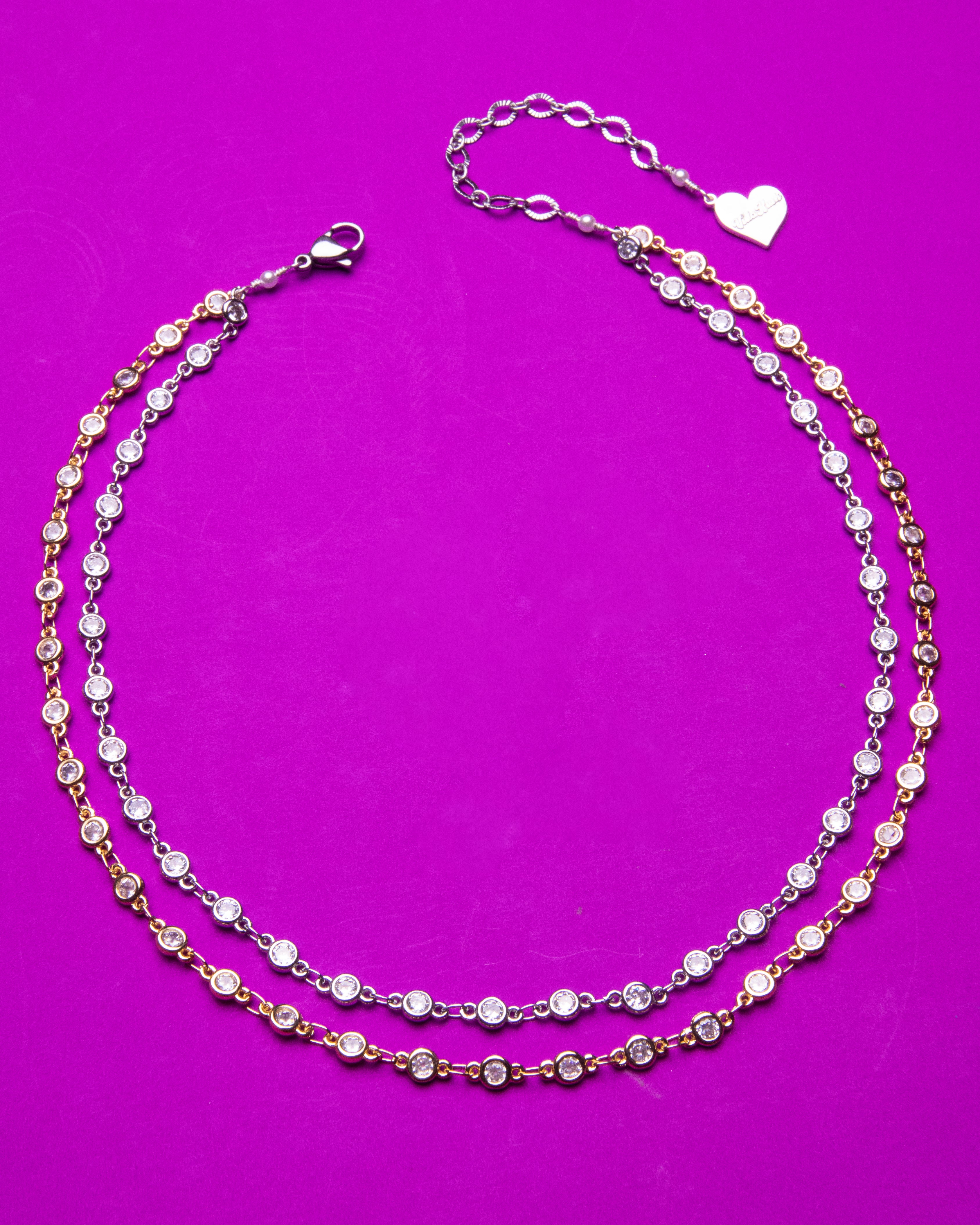 Duotone Cubic Choker