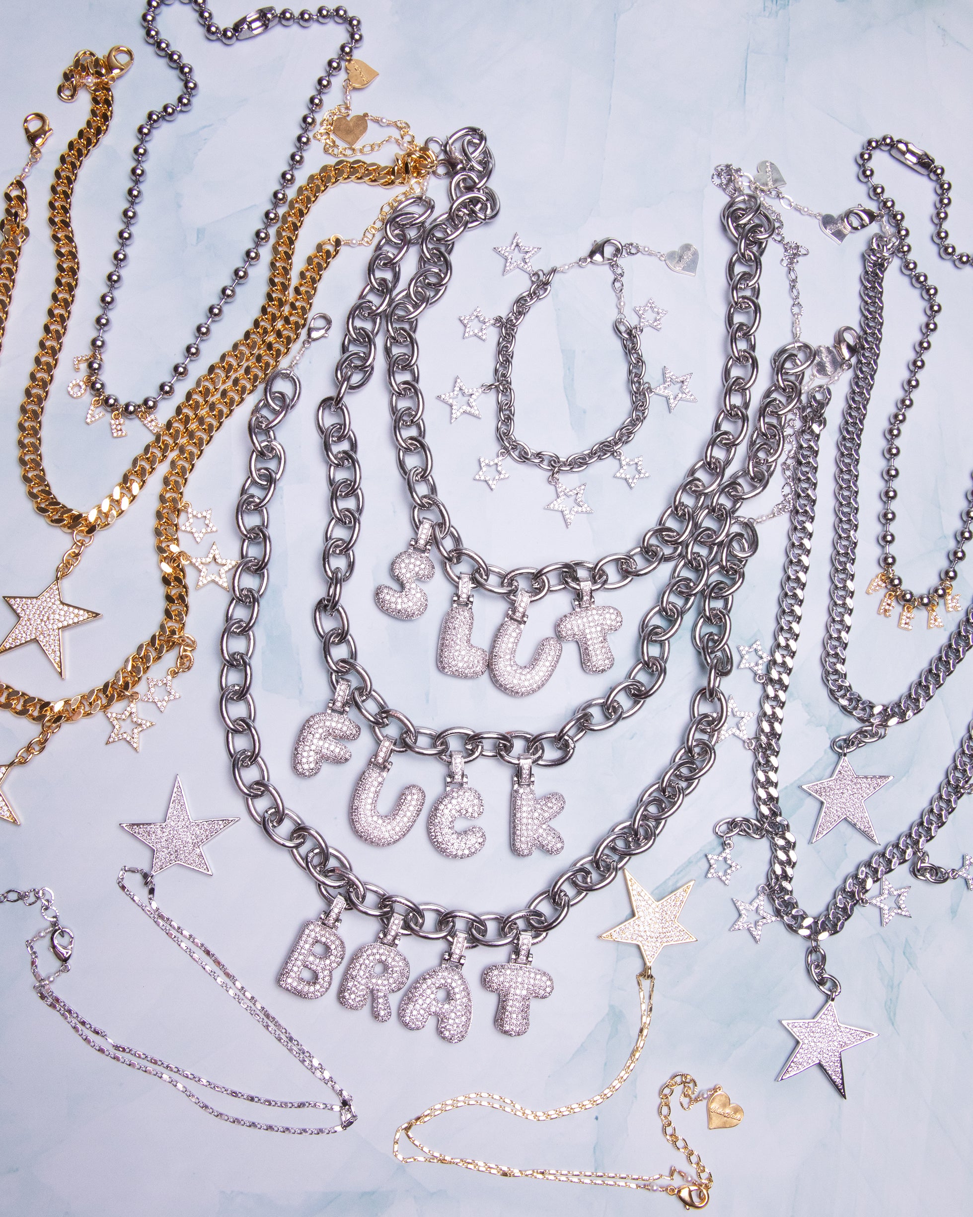 Custom Word Alphabet Cereal Necklace