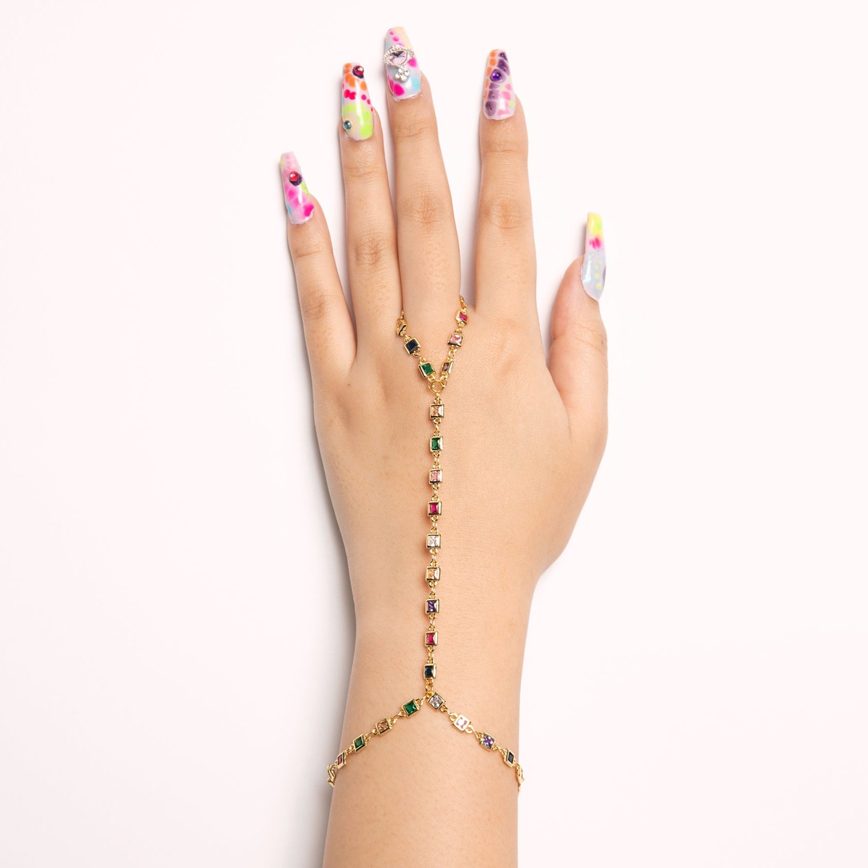 Cubic Square Hand Chain