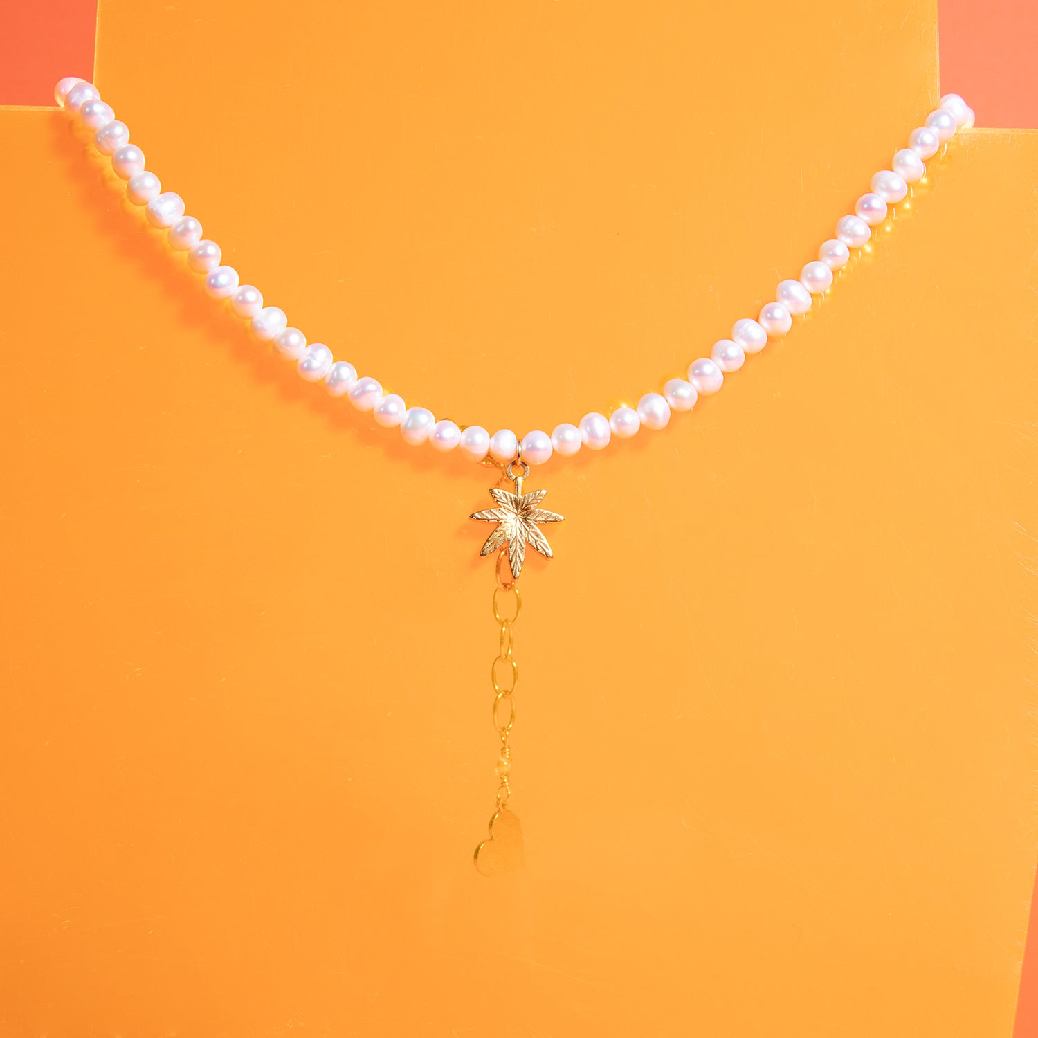 Pearl Mary Jane Necklace