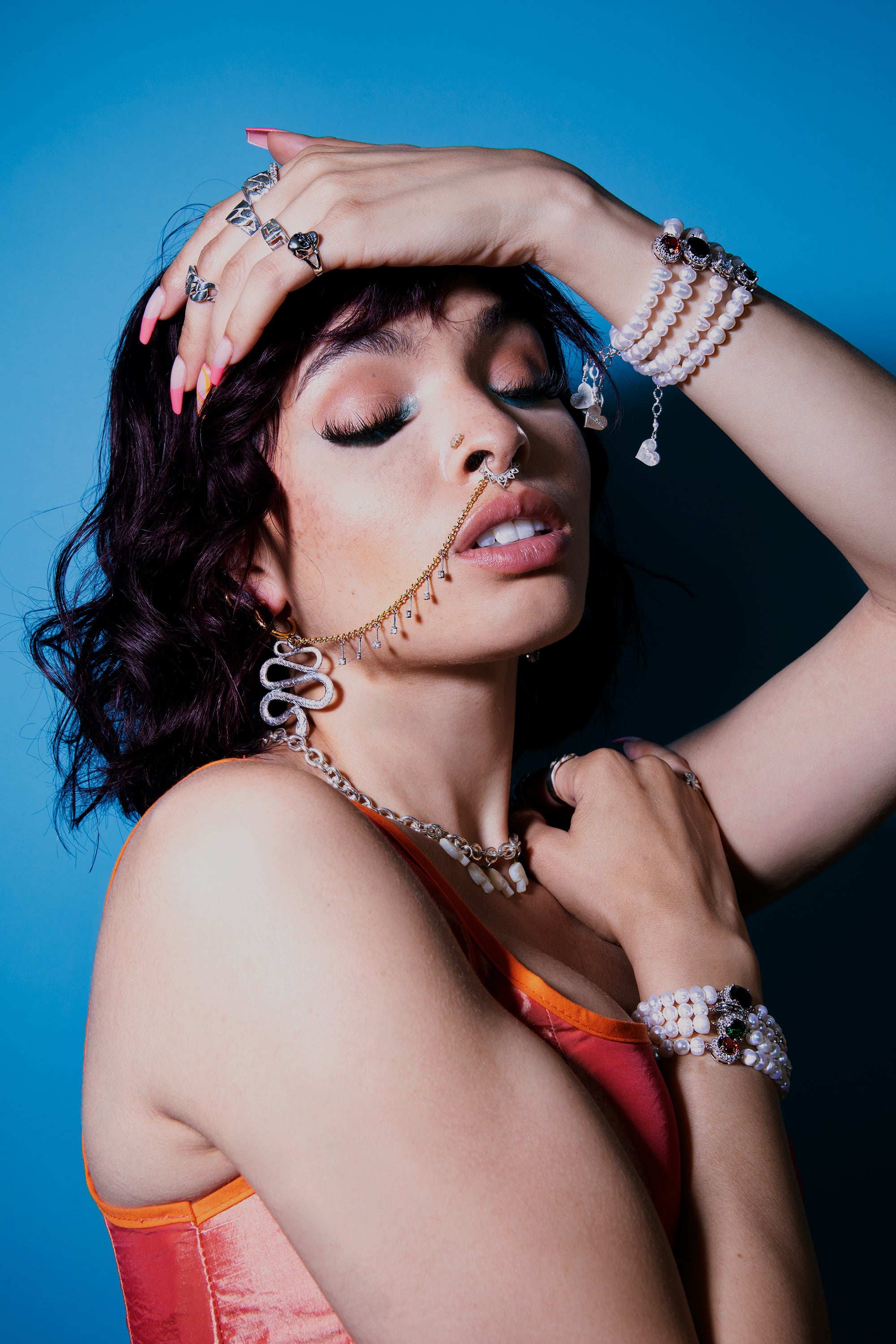 Serpentina Nose Chain