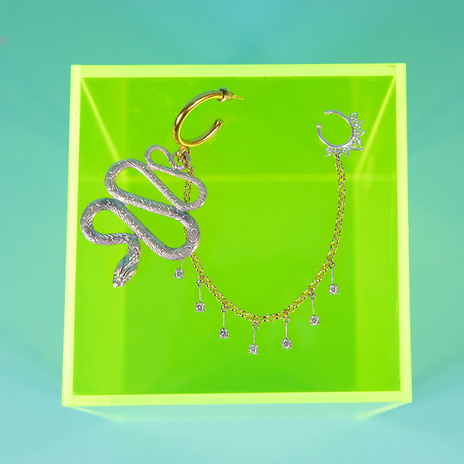 Serpentina Nose Chain