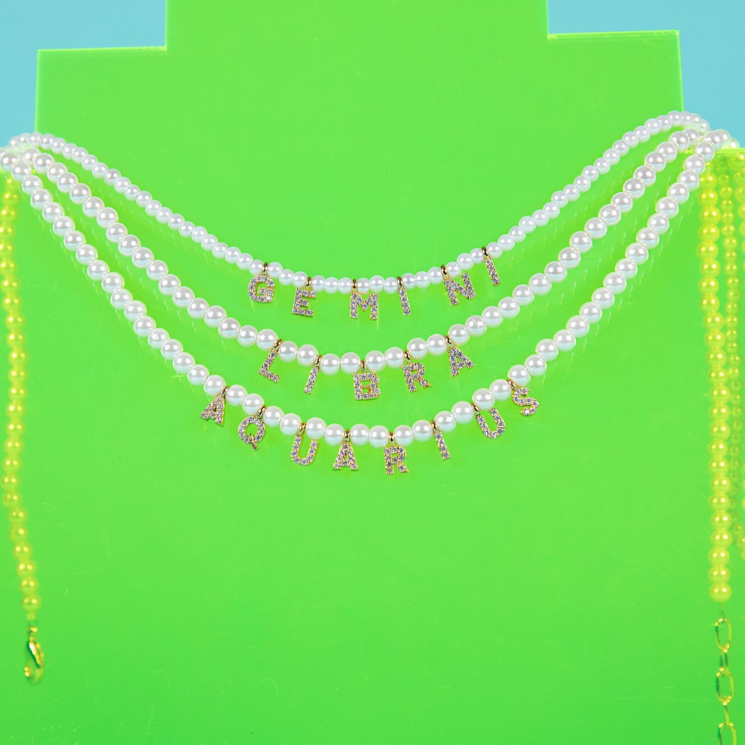 Horoscope Honey Pearl Necklace