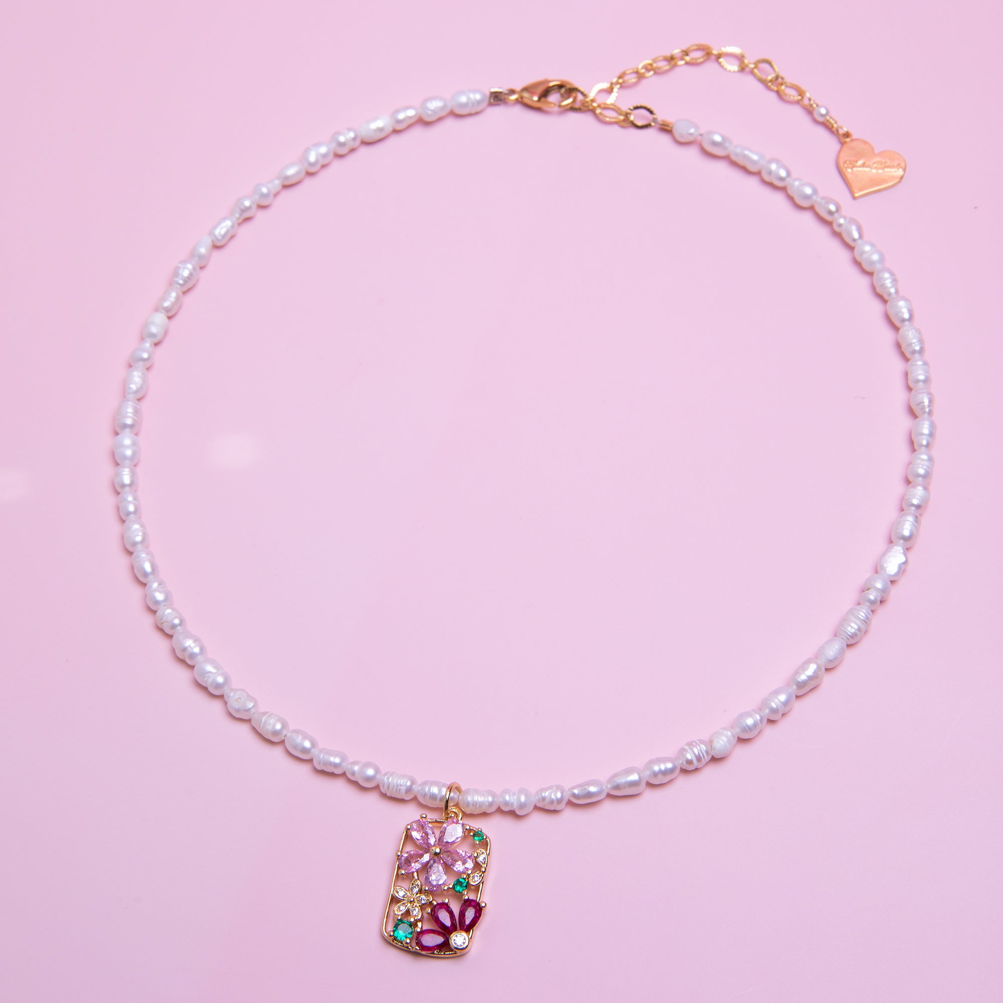 Flower Power Pearl Necklace