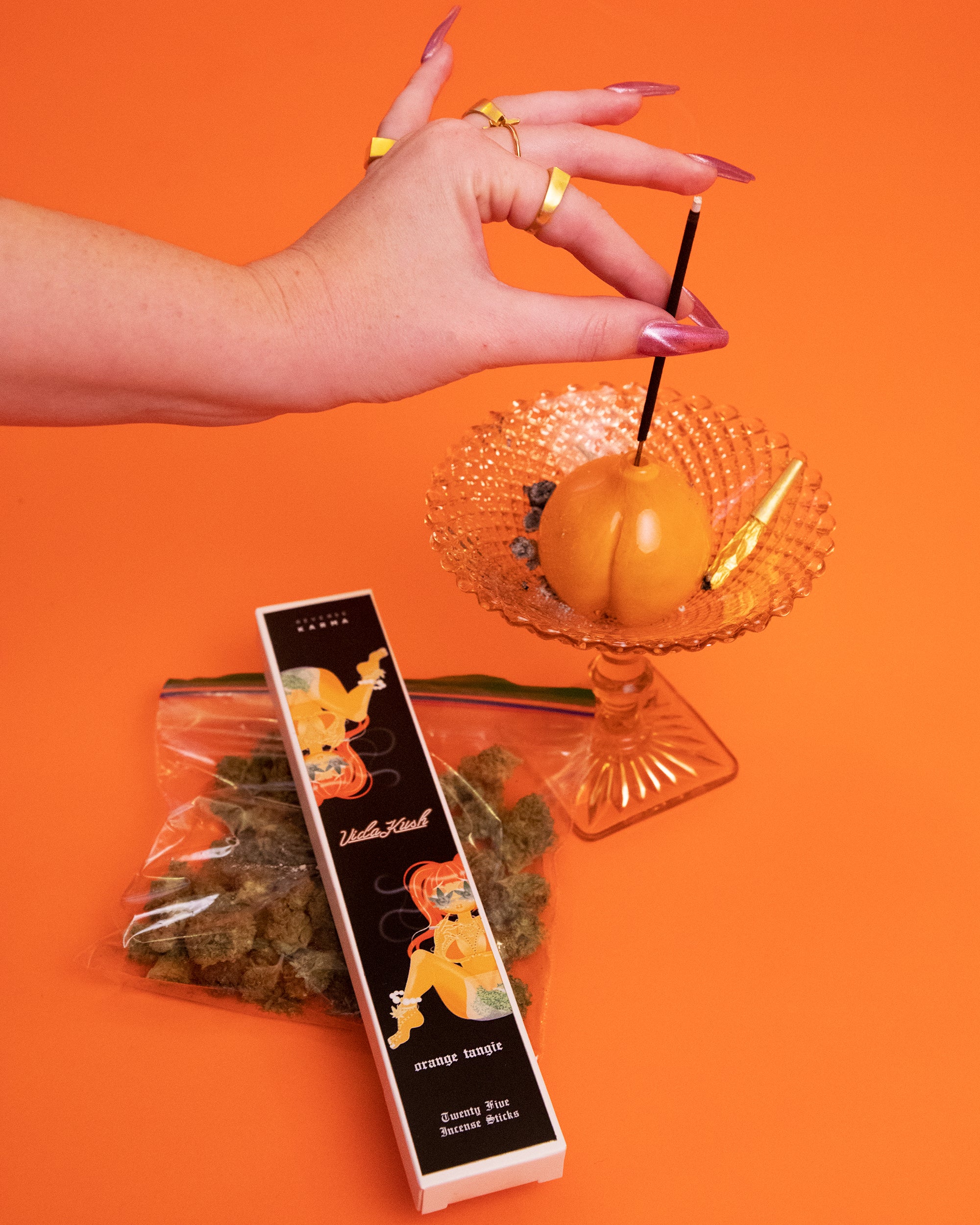 Orange Tangie Incense Sticks