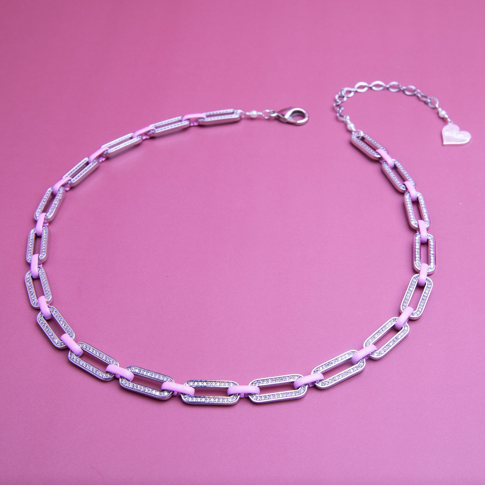 Neon Pave Necklace