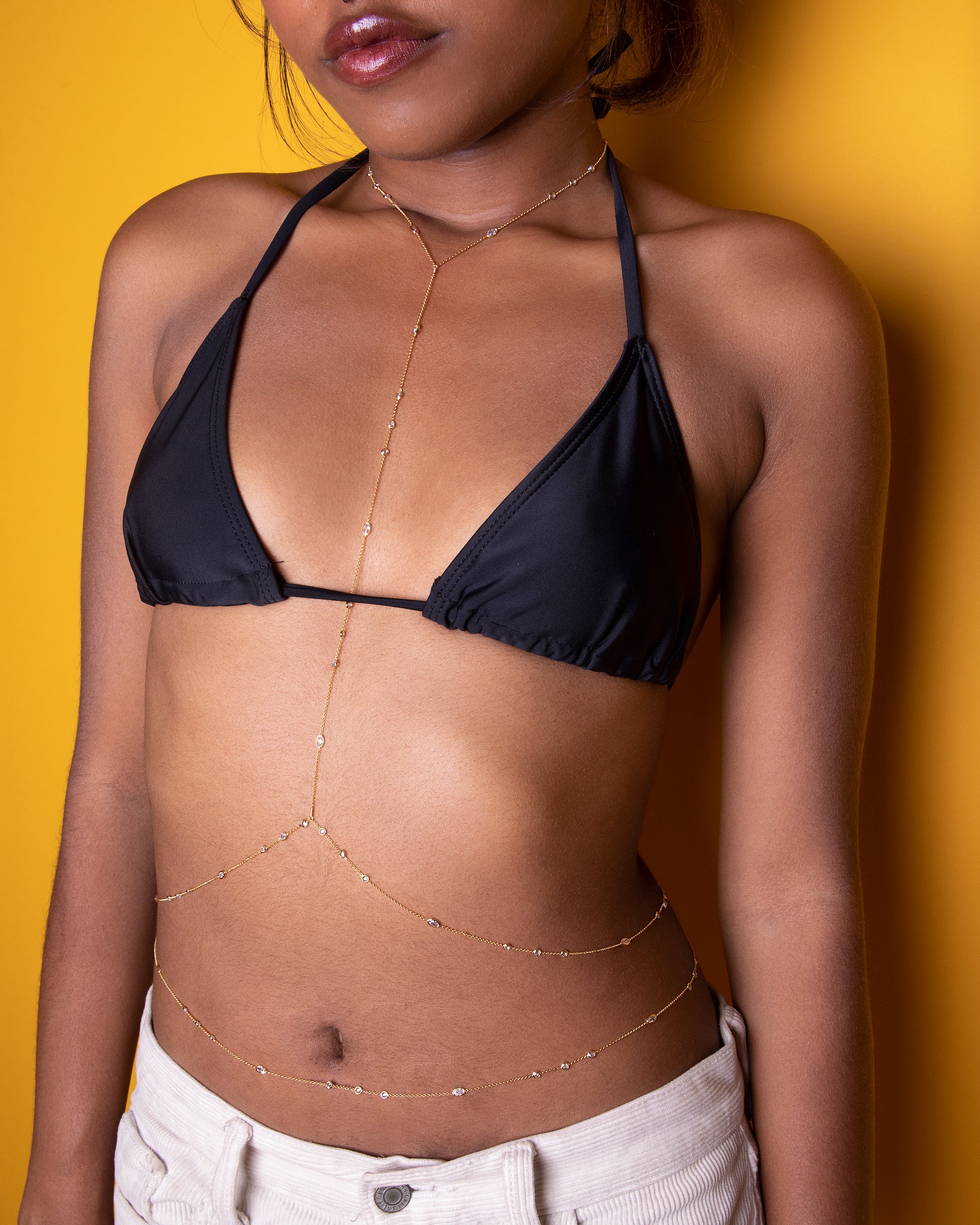 Rain Drop Belly Chain