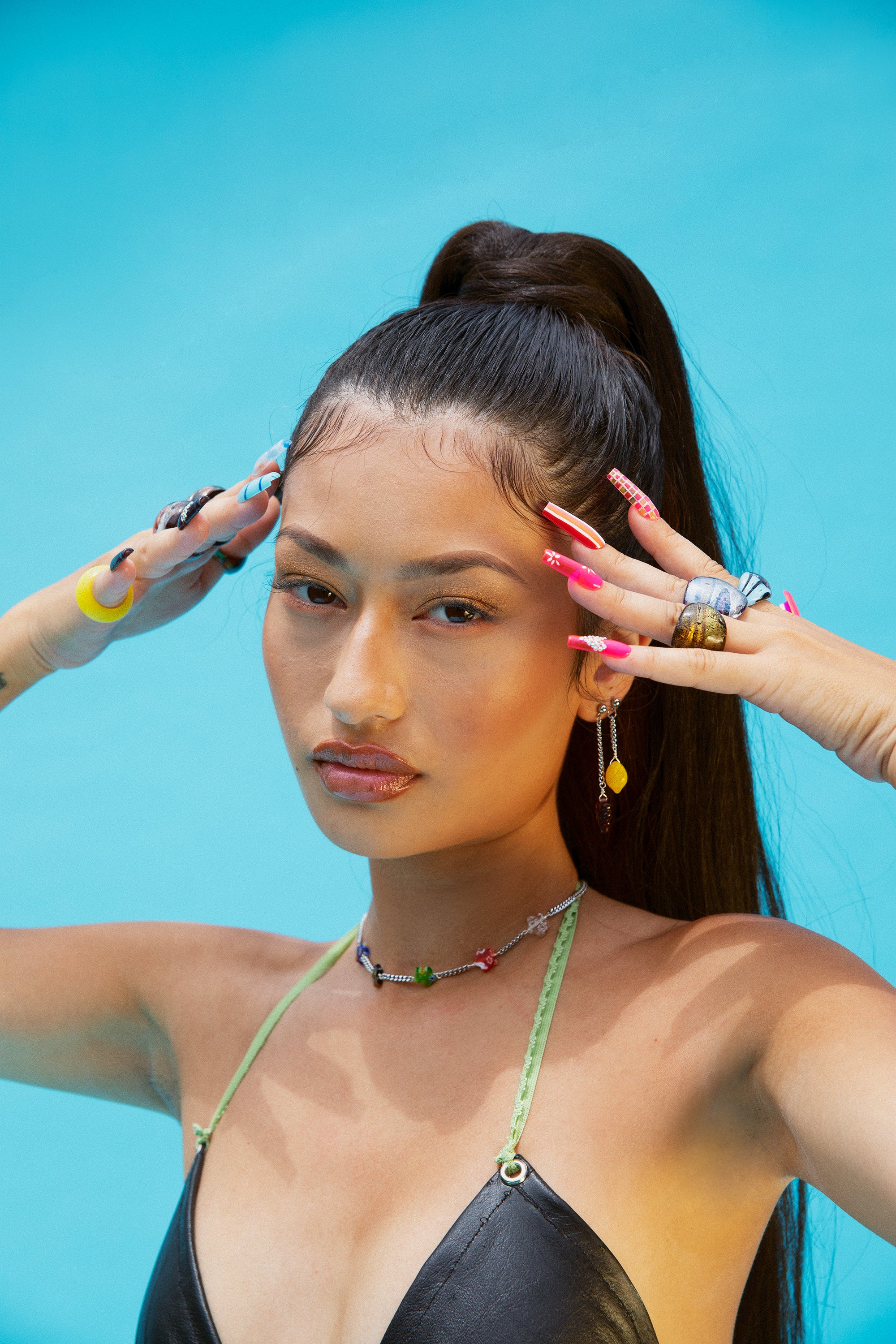 Mismatch Fruit Earrings