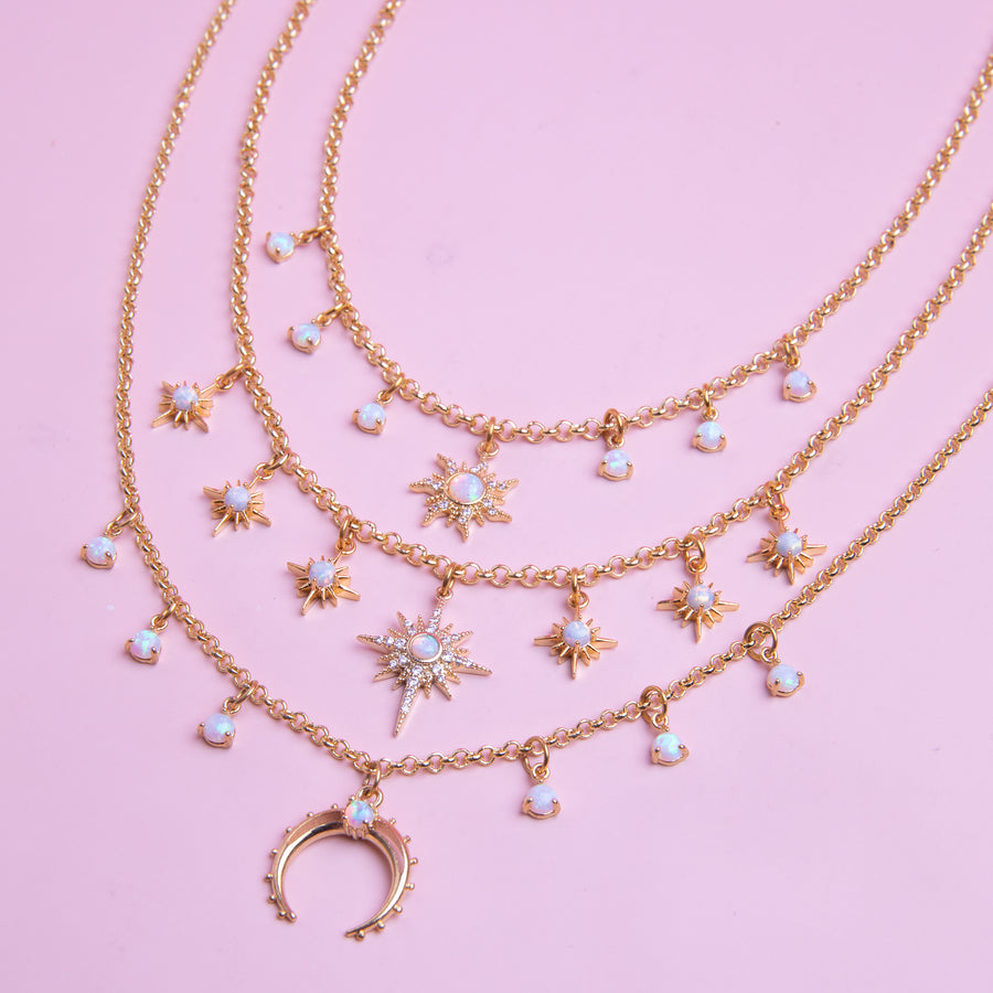 Opal Moonlight Necklace