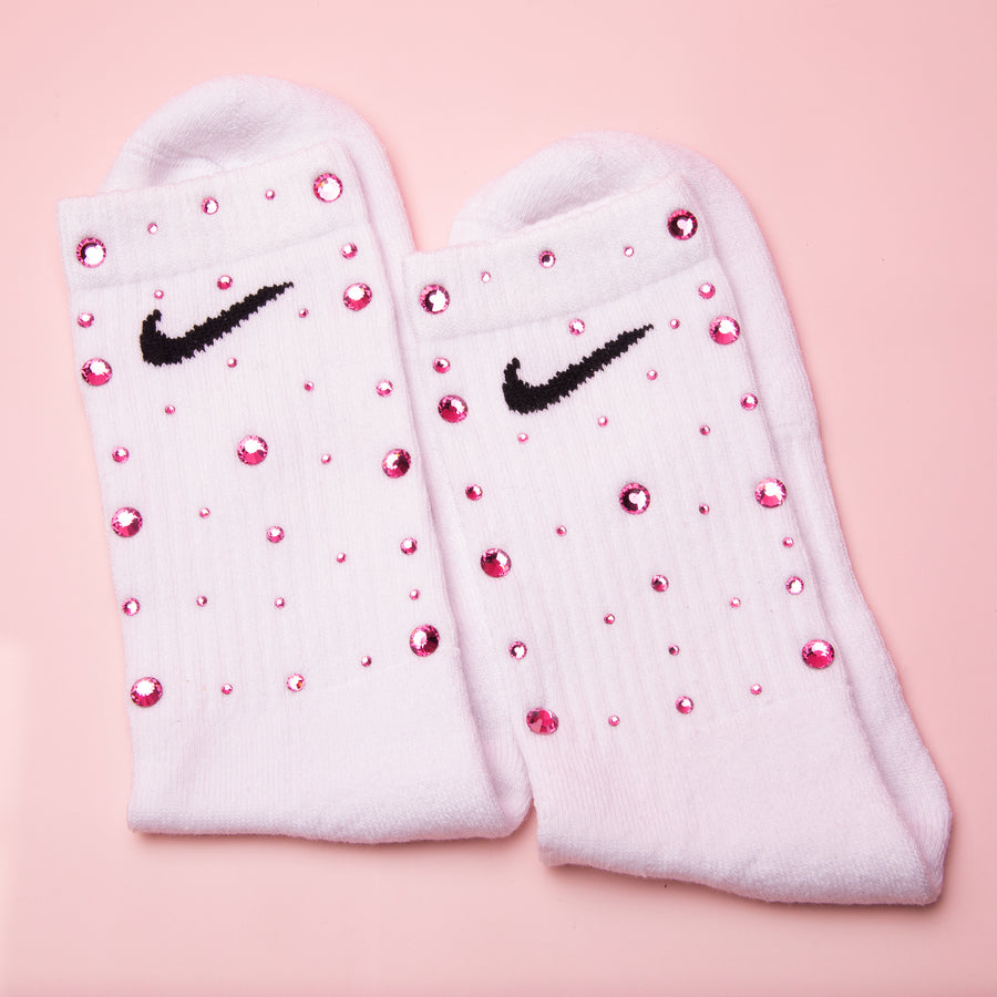 Pink Flight Socks