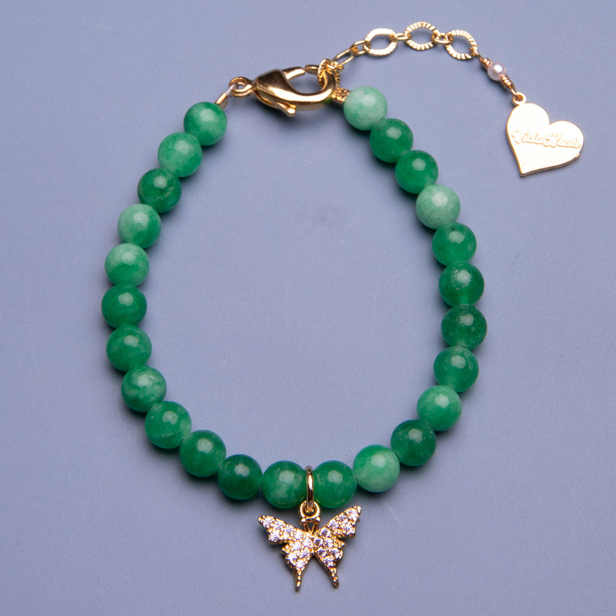 Jade Butterfly Bracelet