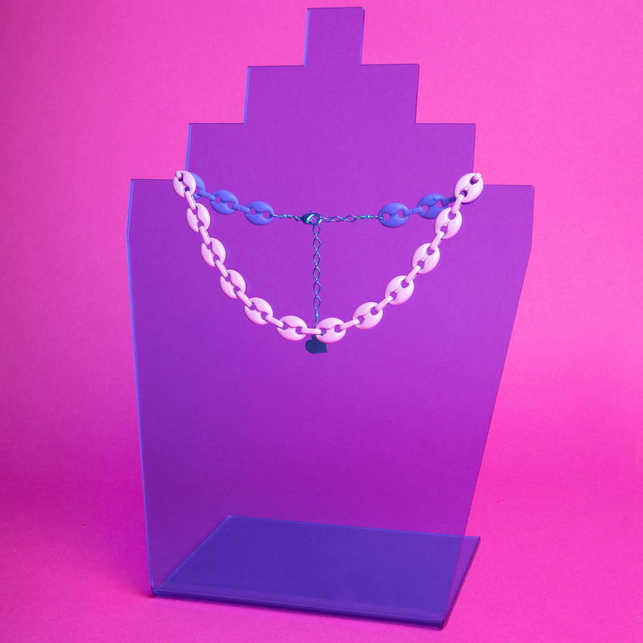 Enamel Mariner Chain Necklace