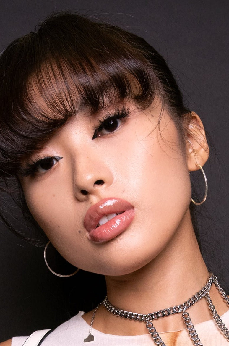 Hammered Hoop Earrings