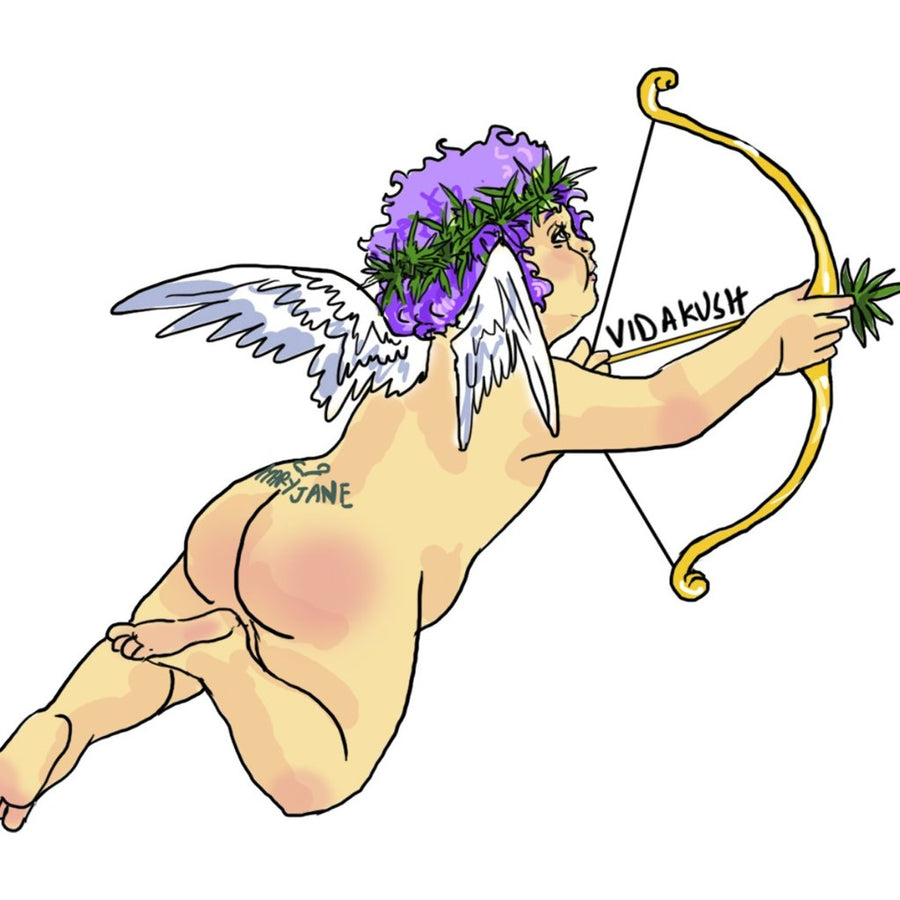 Cupid's Bow Sticker