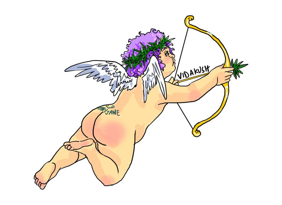 Cupid's Bow Sticker