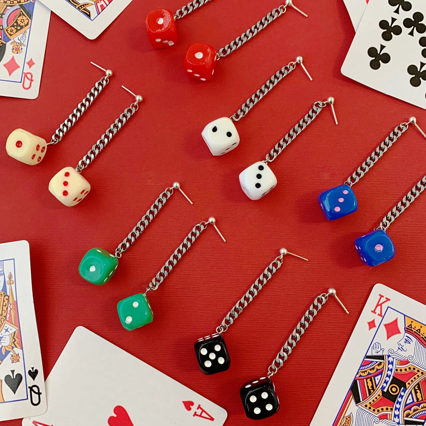 Mini High Roller Earrings