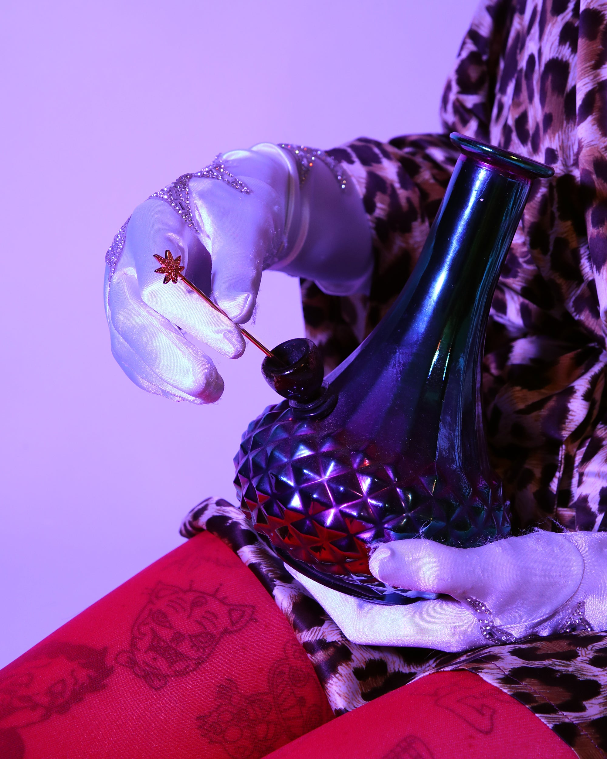 Weed Poker Roach Clip Set