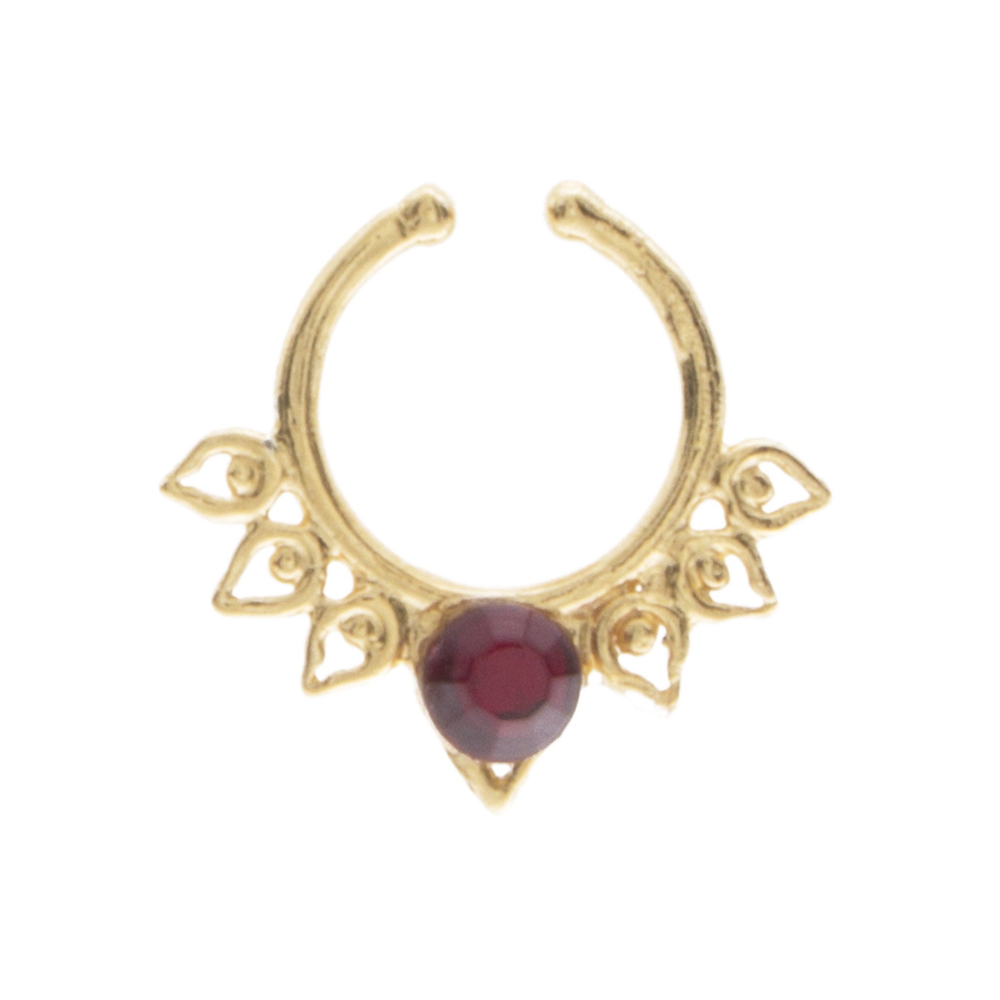 Garnet Jewel Aurora Clip