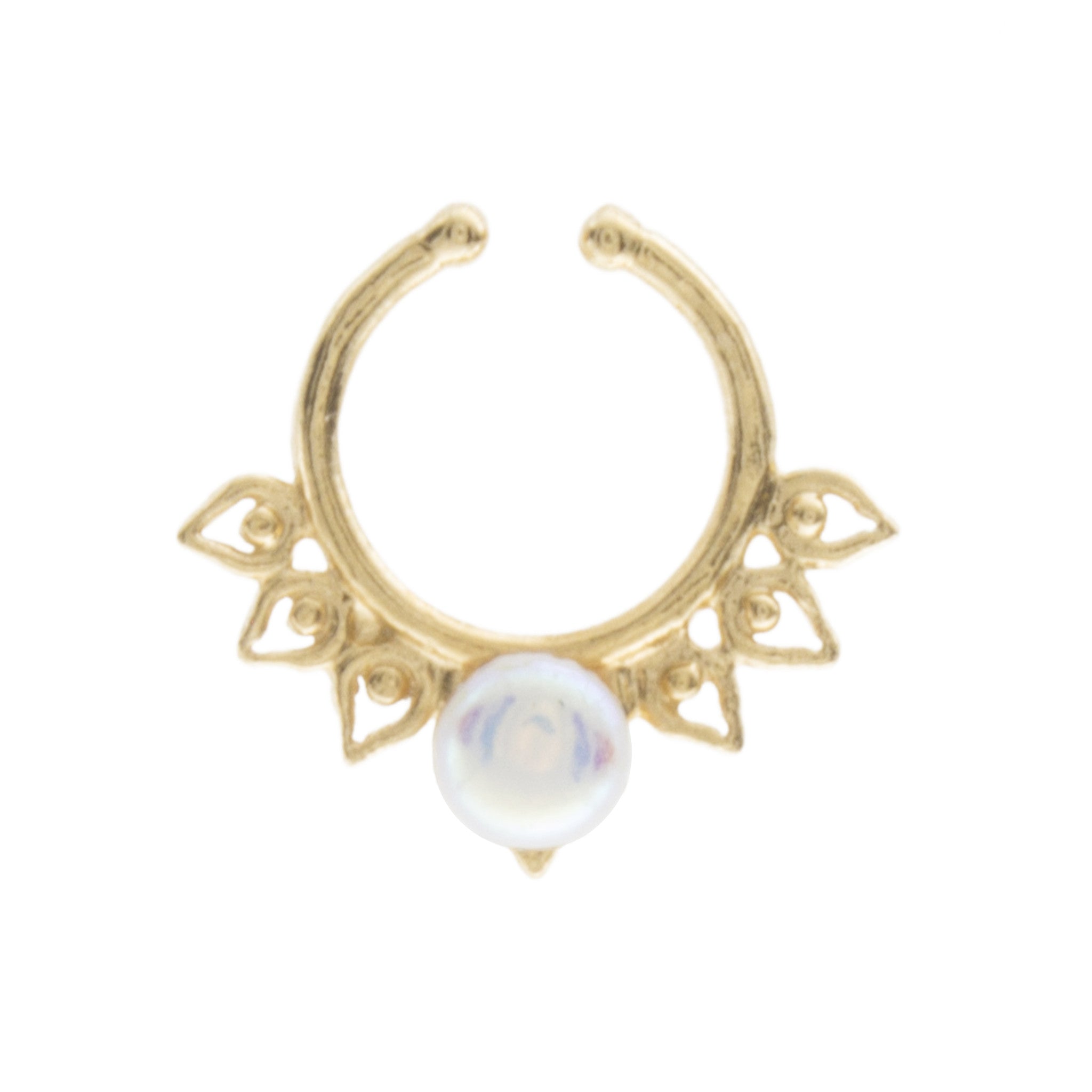 Pearl Aurora Septum Clip