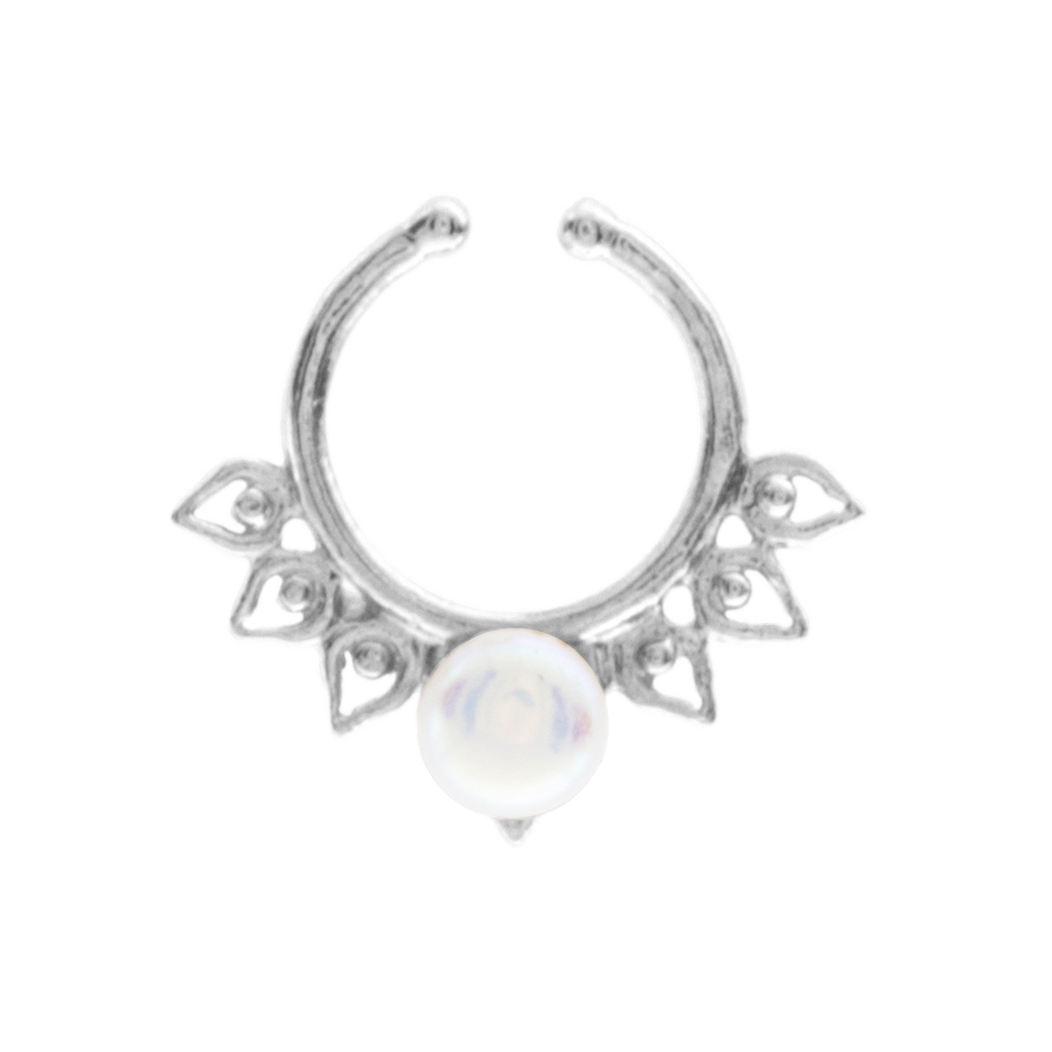 Pearl Aurora Septum Clip
