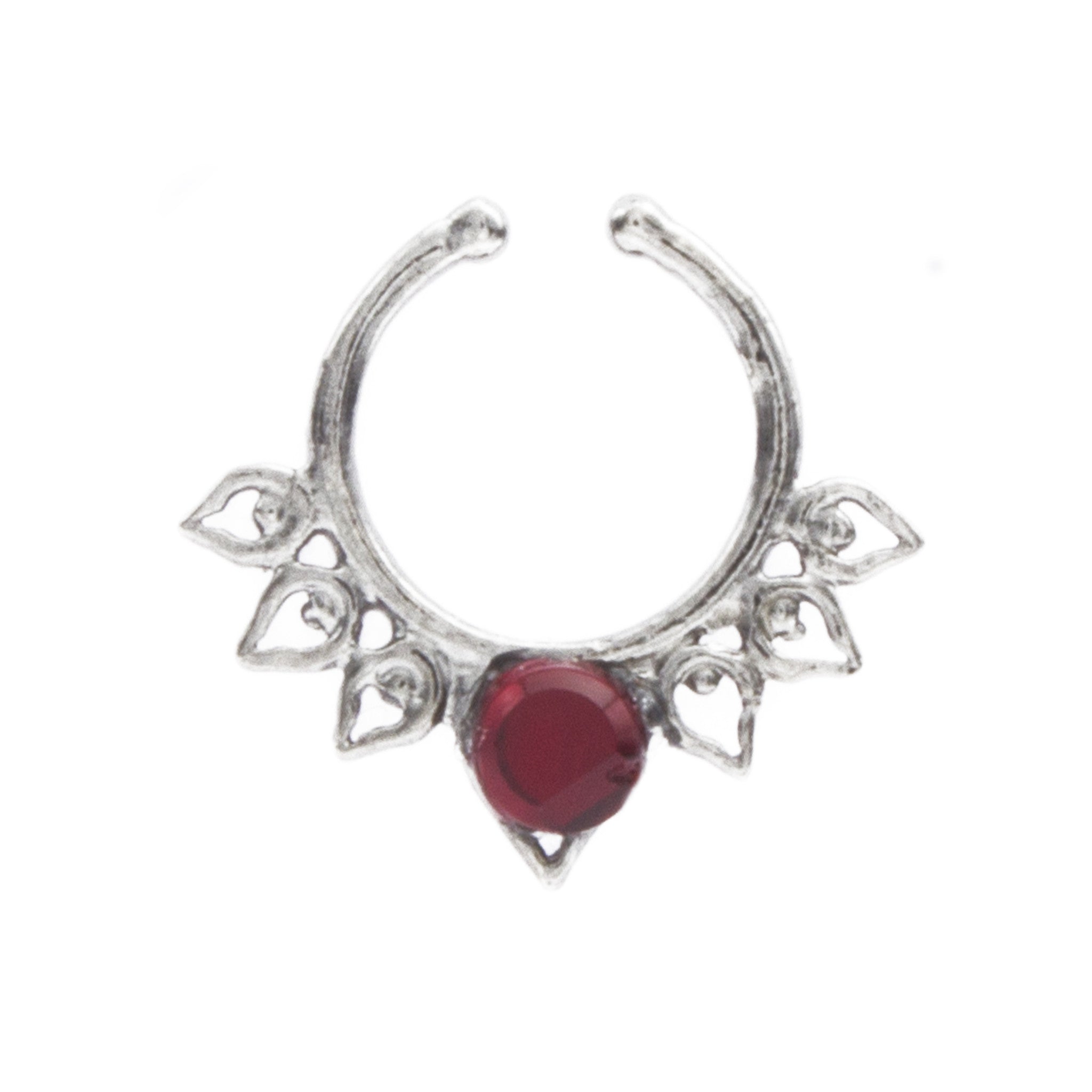 Garnet Jewel Aurora Clip