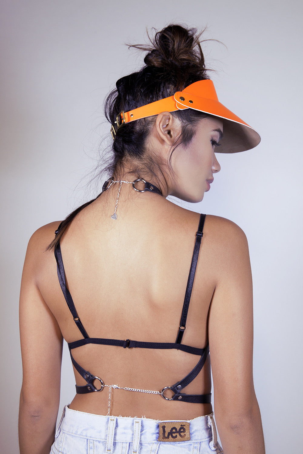 Why Are You Staring Leather Harness