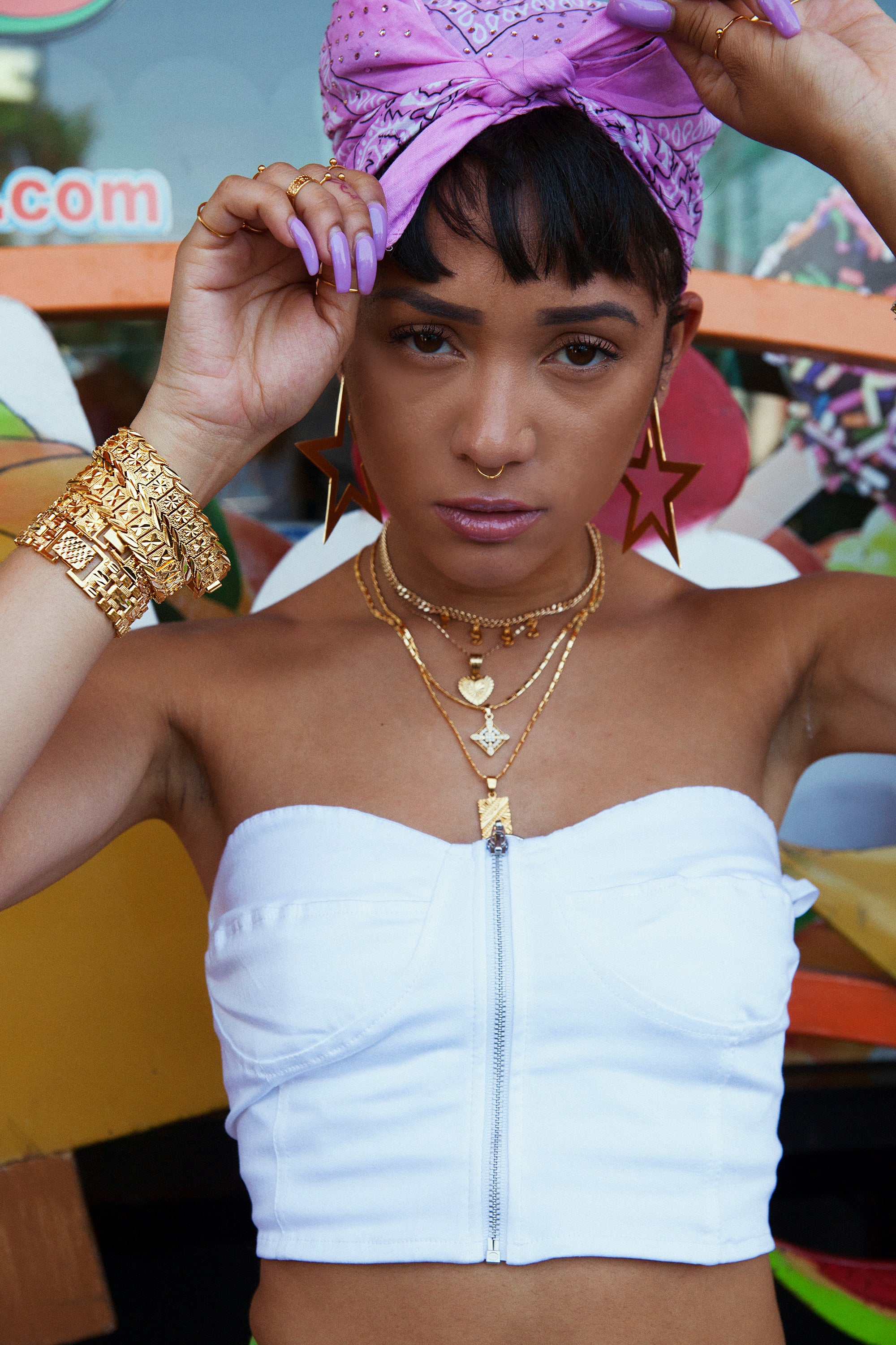 The Golden Flower Bracelet