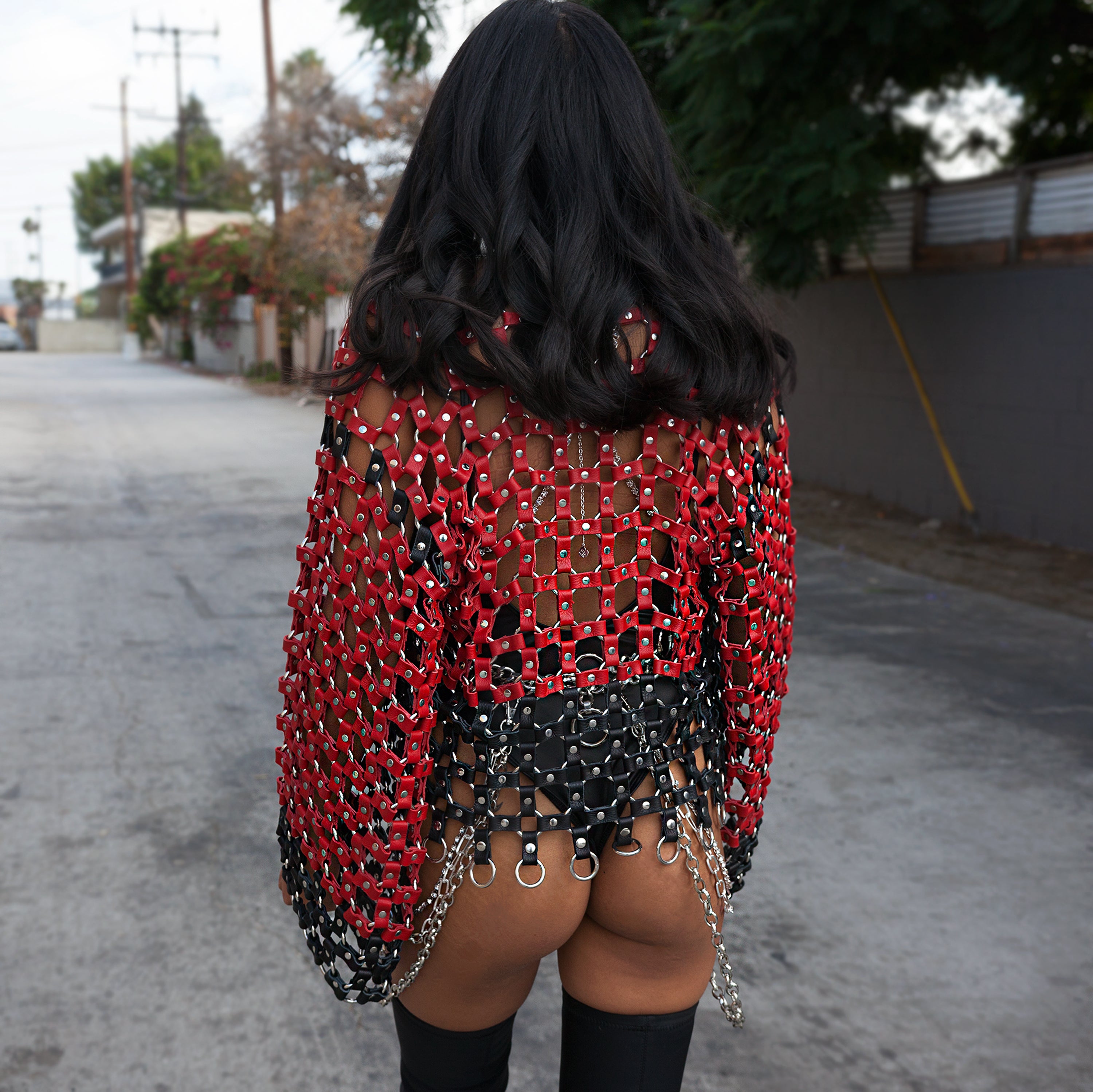 The Chain Reaction Leather Jacket