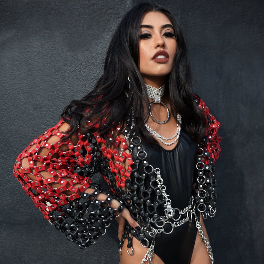 The Chain Reaction Leather Jacket