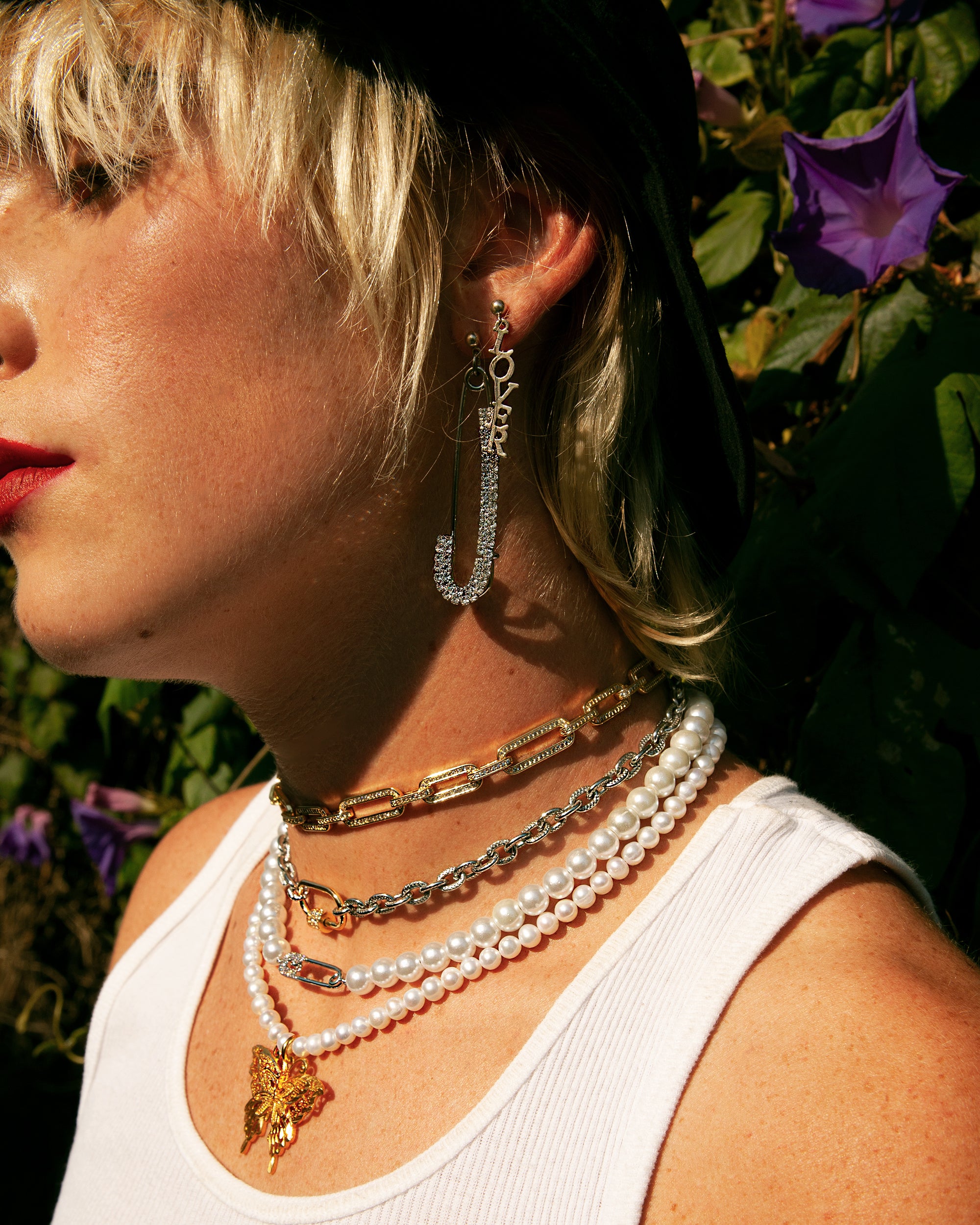 Pave Chain Choker