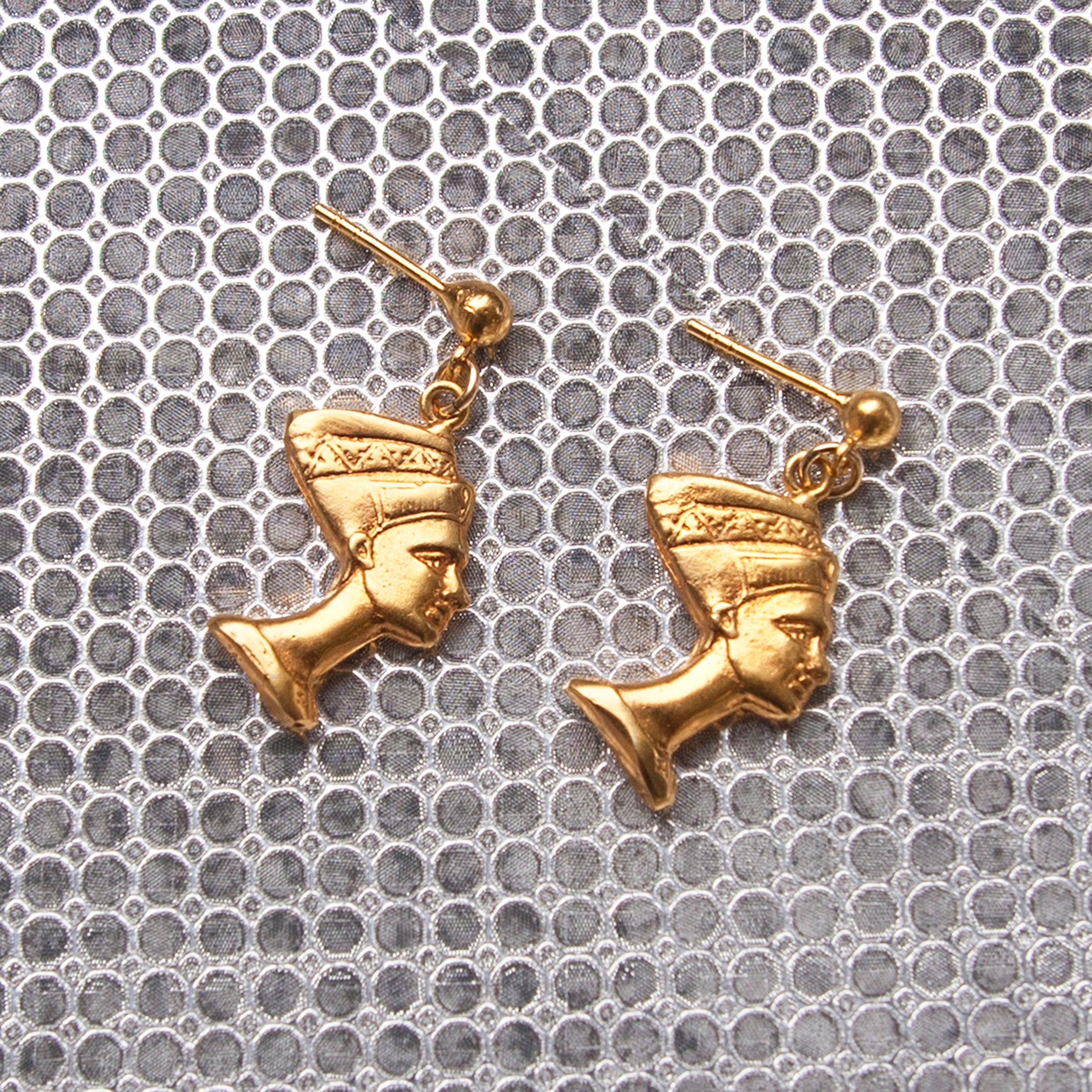 Nefertiti Charm Earrings