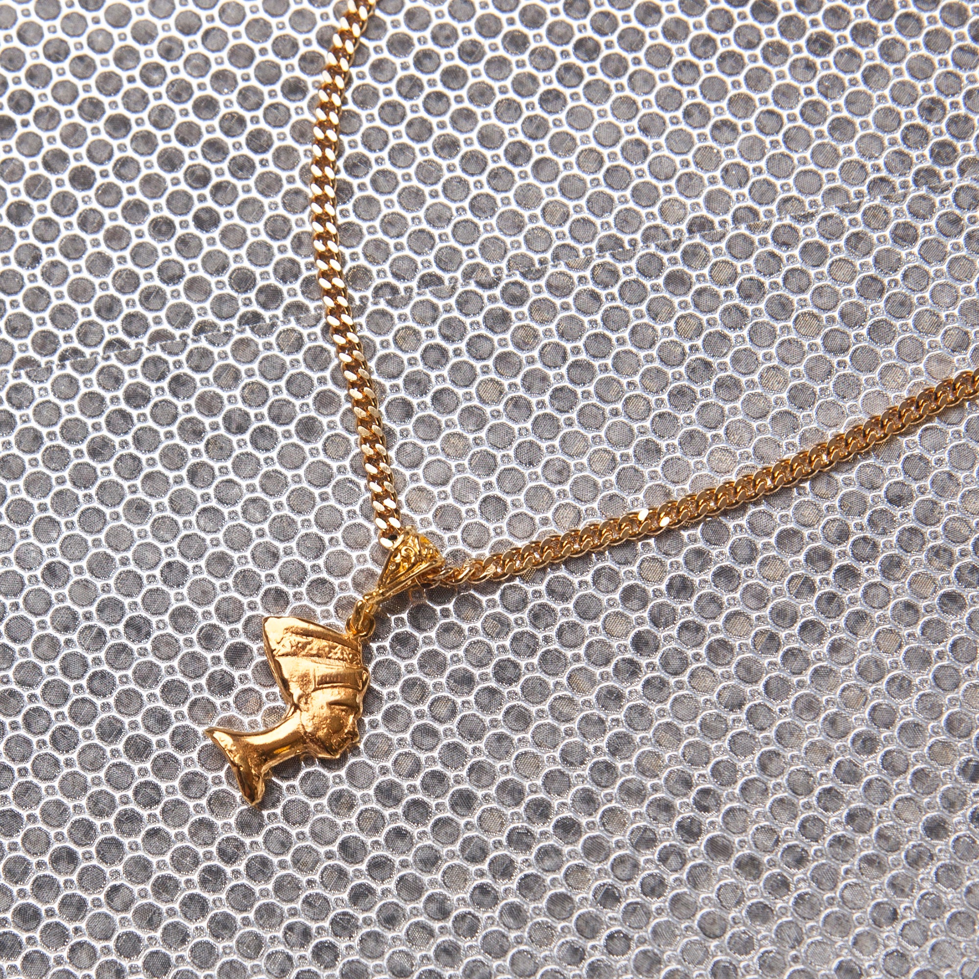 Nefertiti Charm Necklace