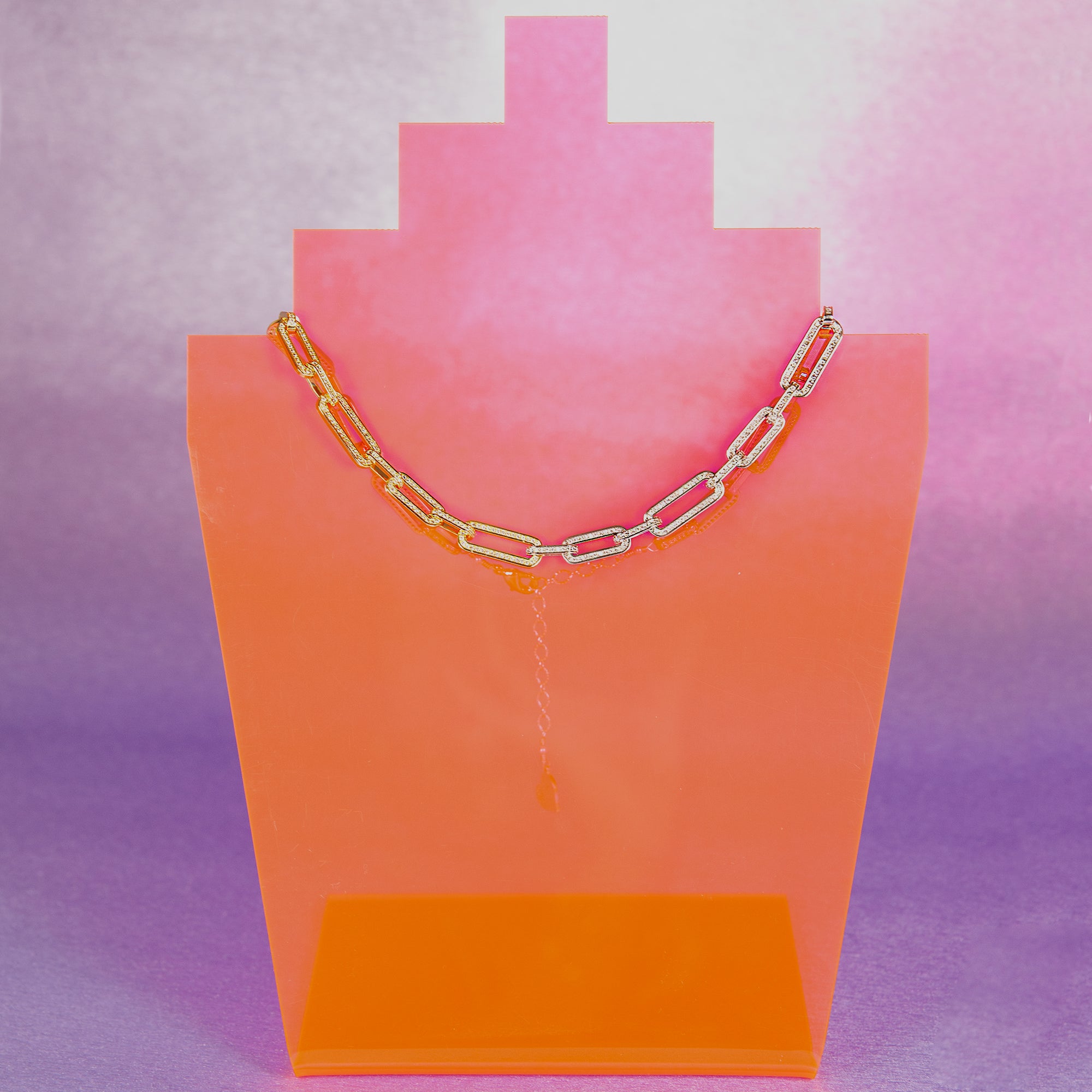 Pave Chain Choker