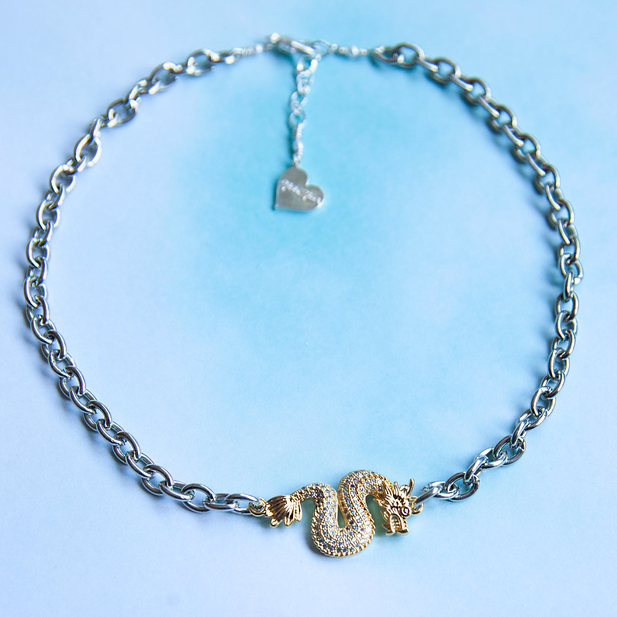 Duotone Dragon Choker