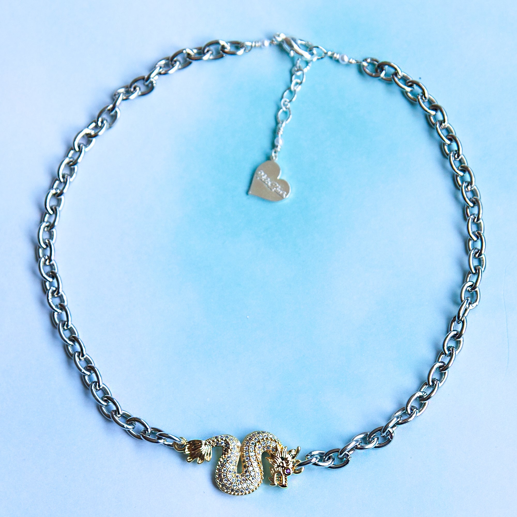 Duotone Dragon Choker