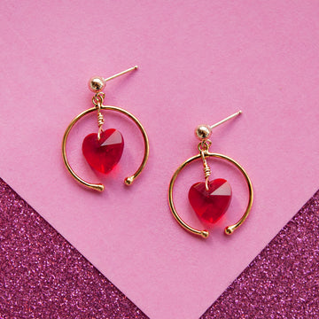 Cupid's Love Charm Earrings