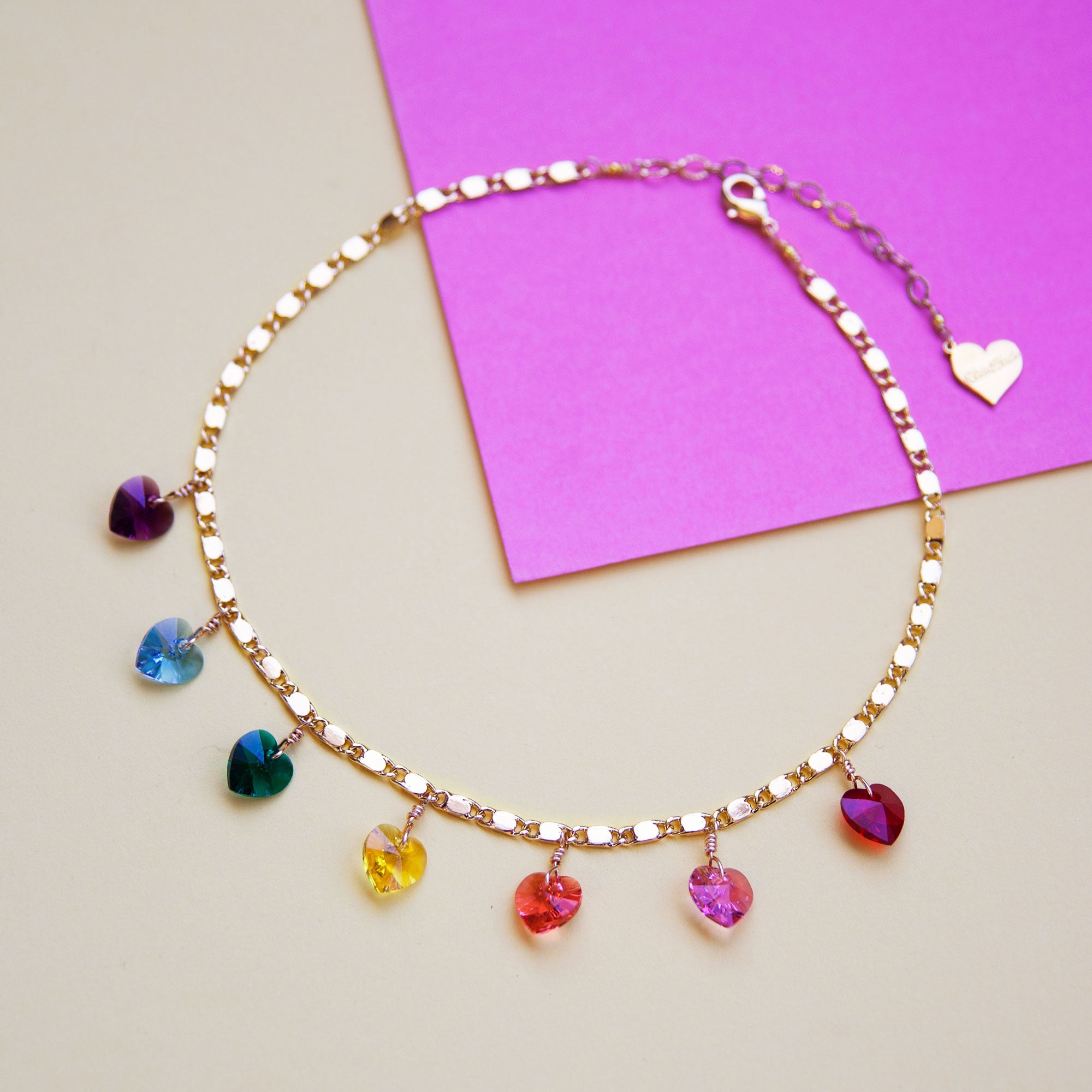 Rainbow Love Necklace