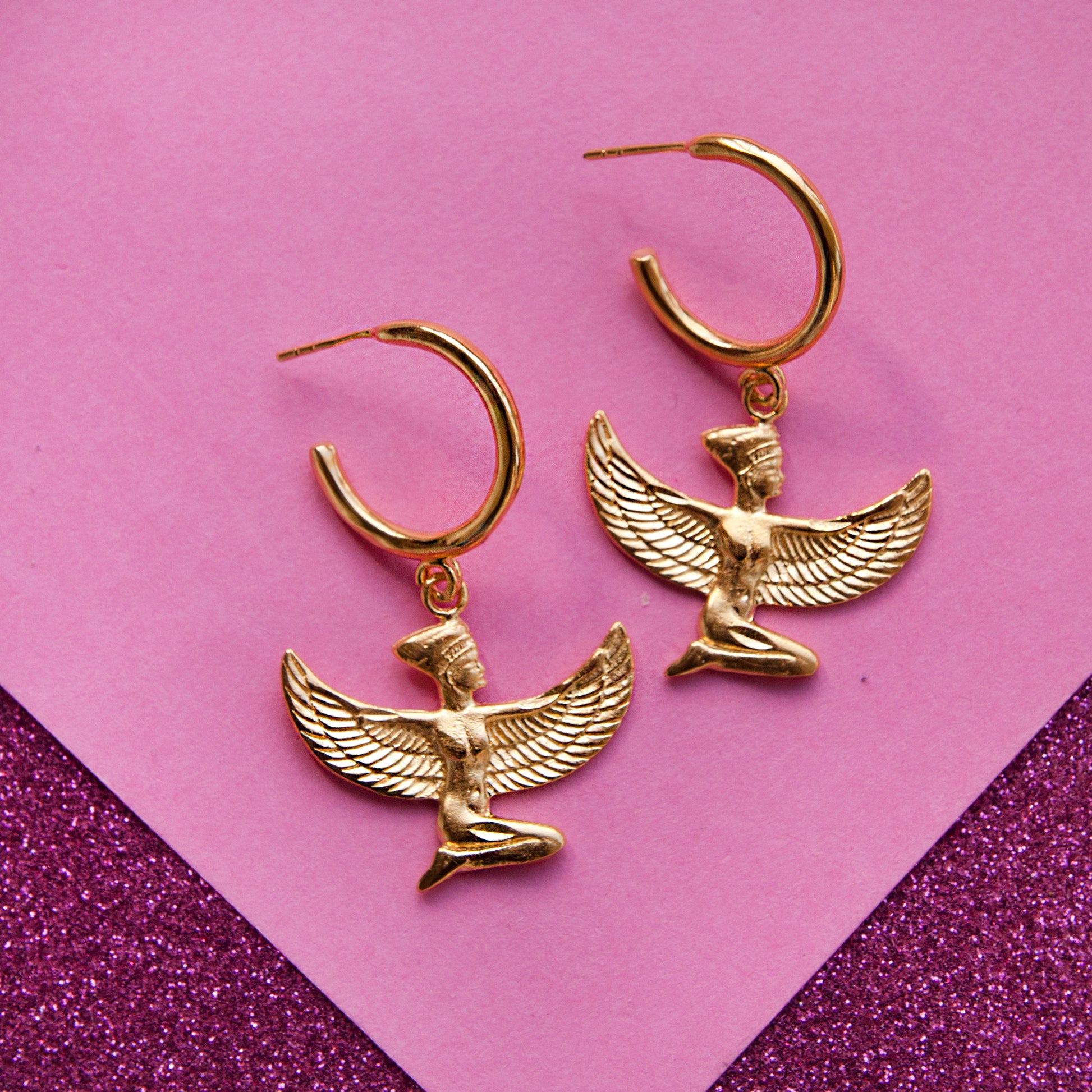 Isis Hoop Earrings