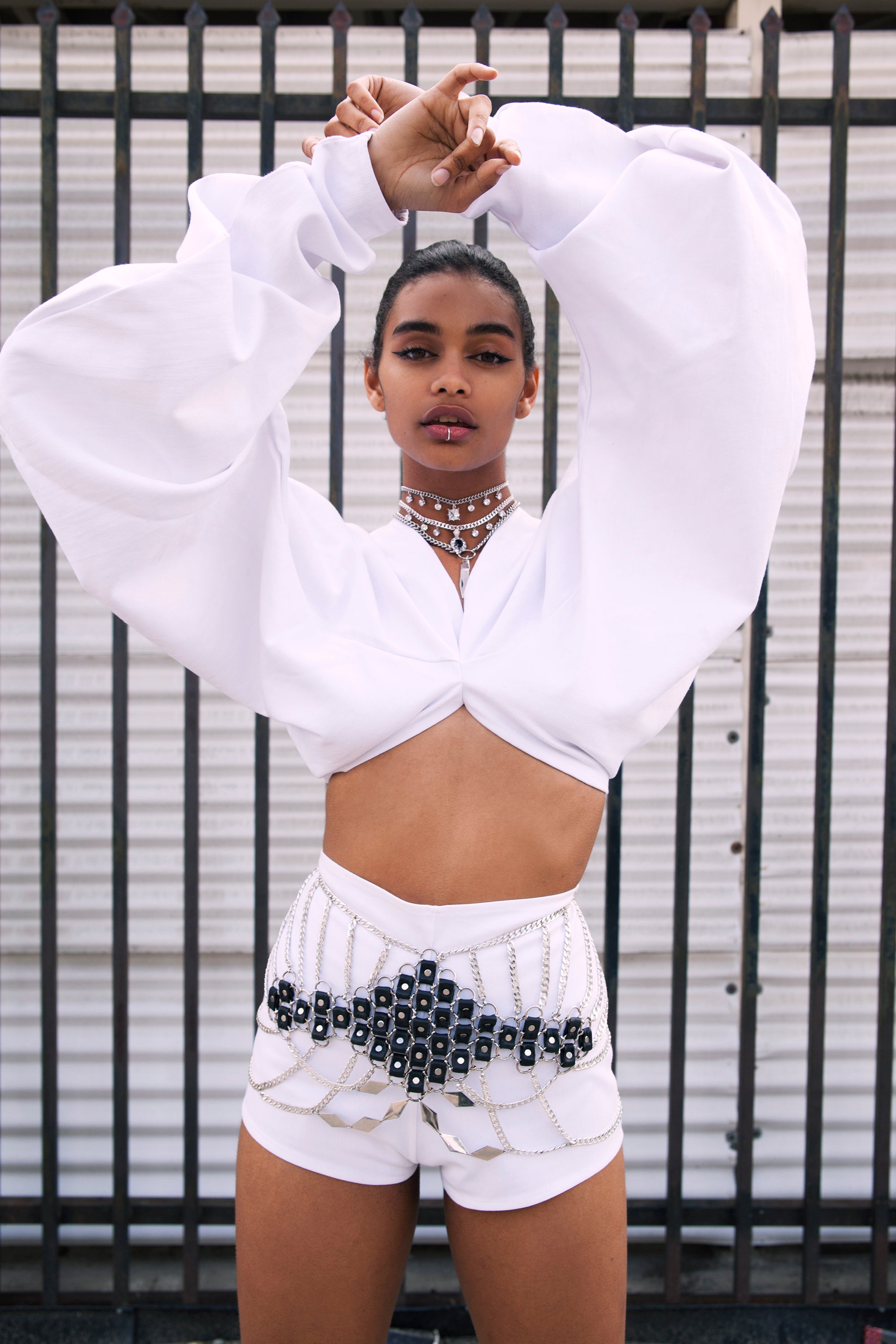 Leather Chainmail Belt